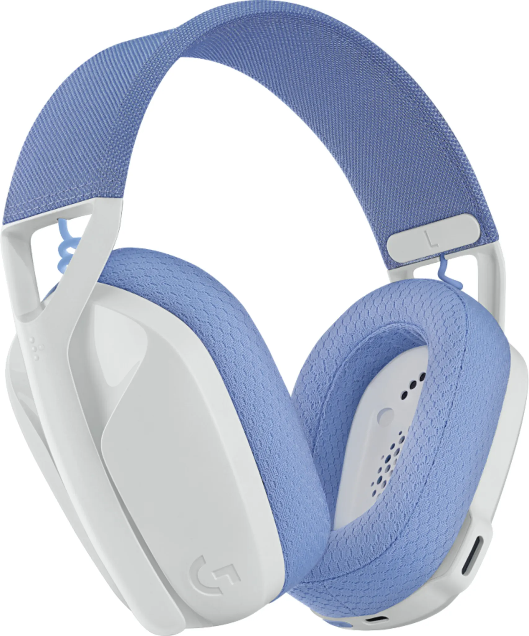 Imagen 1 de Audífonos Inalámbricos Logitech G435 Dolby Atmos Lightspeed Dongle USB Bt Blanco
