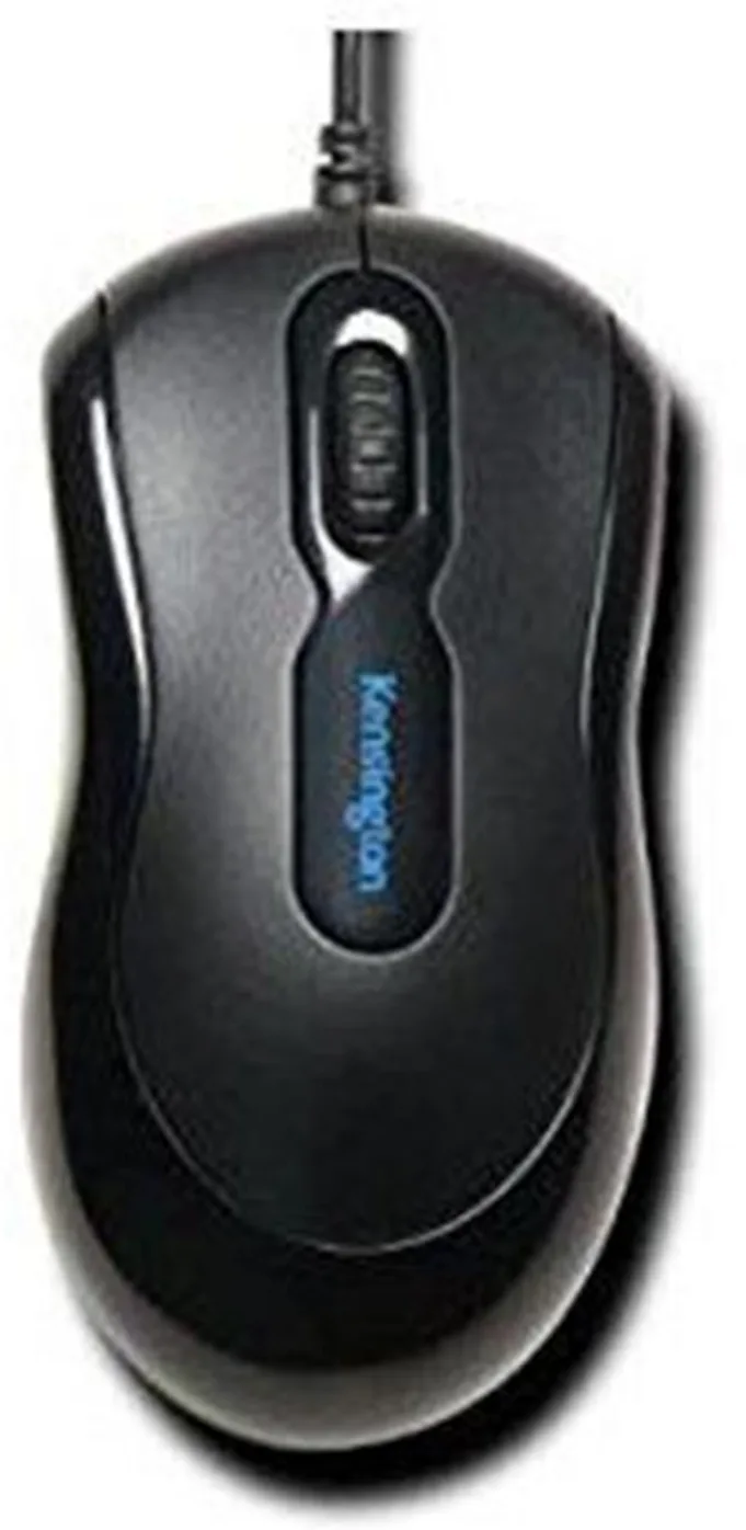 Imagen 0 de Mouse Alámbrico Kesington Óptico USB In a Box Color Negro 