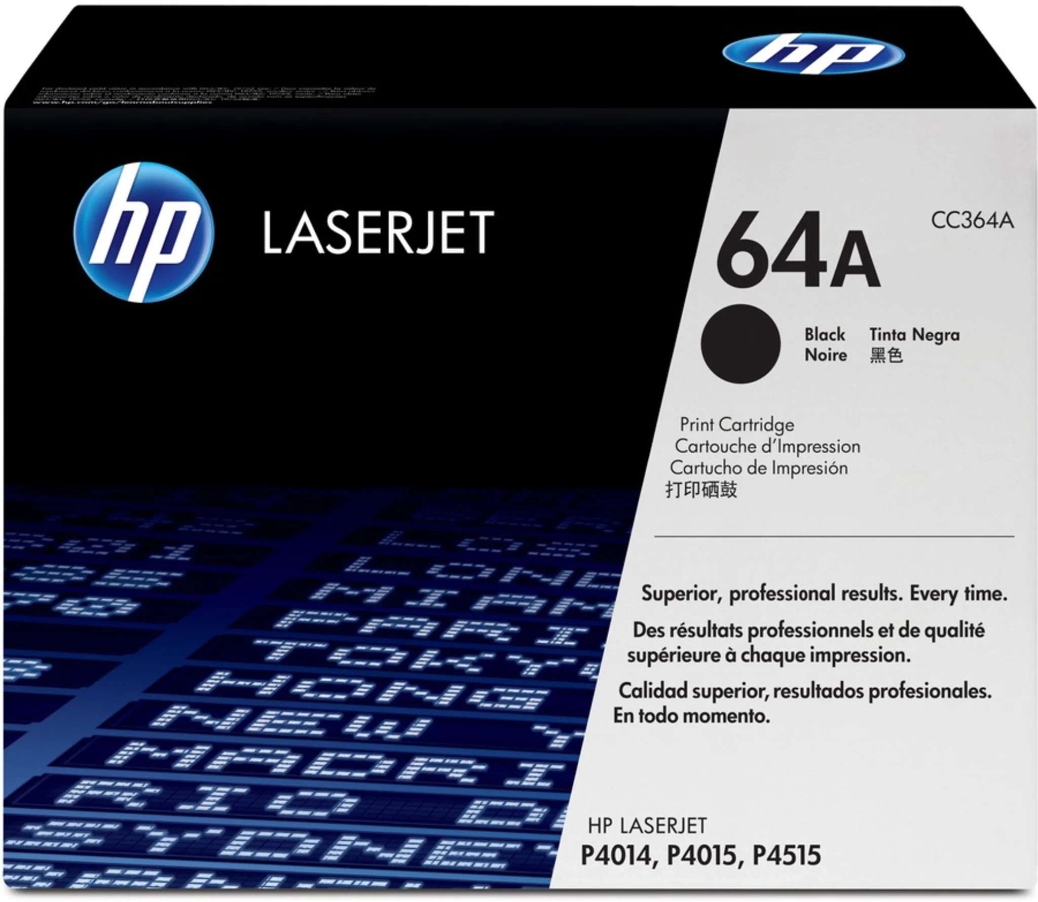 Imagen 0 de Toner HP 64A Negro para Laserjet P4515 /4014 /4015, 10.000Págs