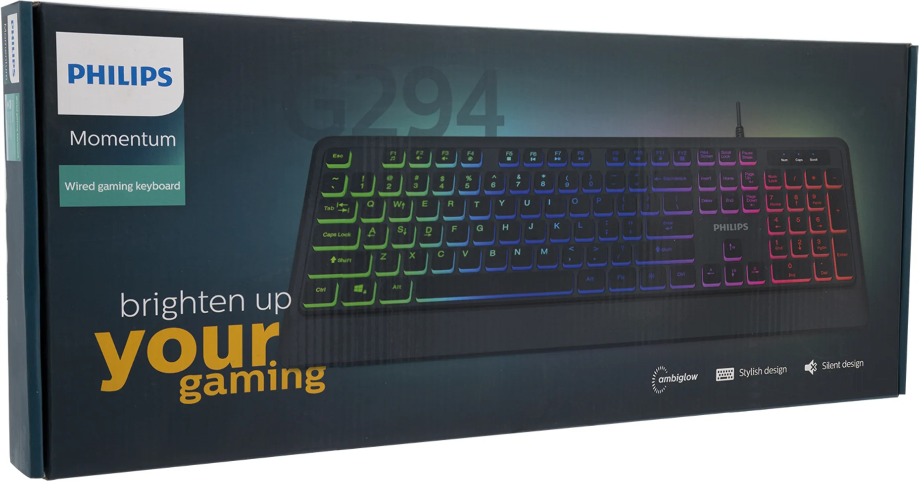 Imagen 0 de Philips Wired membrane gaming keyboard G294 (SPK8294)