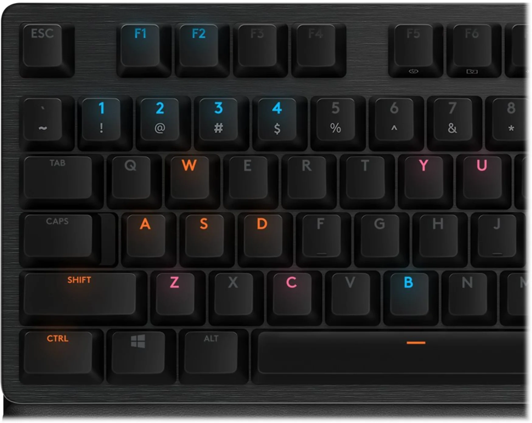 Imagen 25 de Teclado Gamer Alámbrico Logitech G513 RGB GX Brown Carbon Mecánico Español 