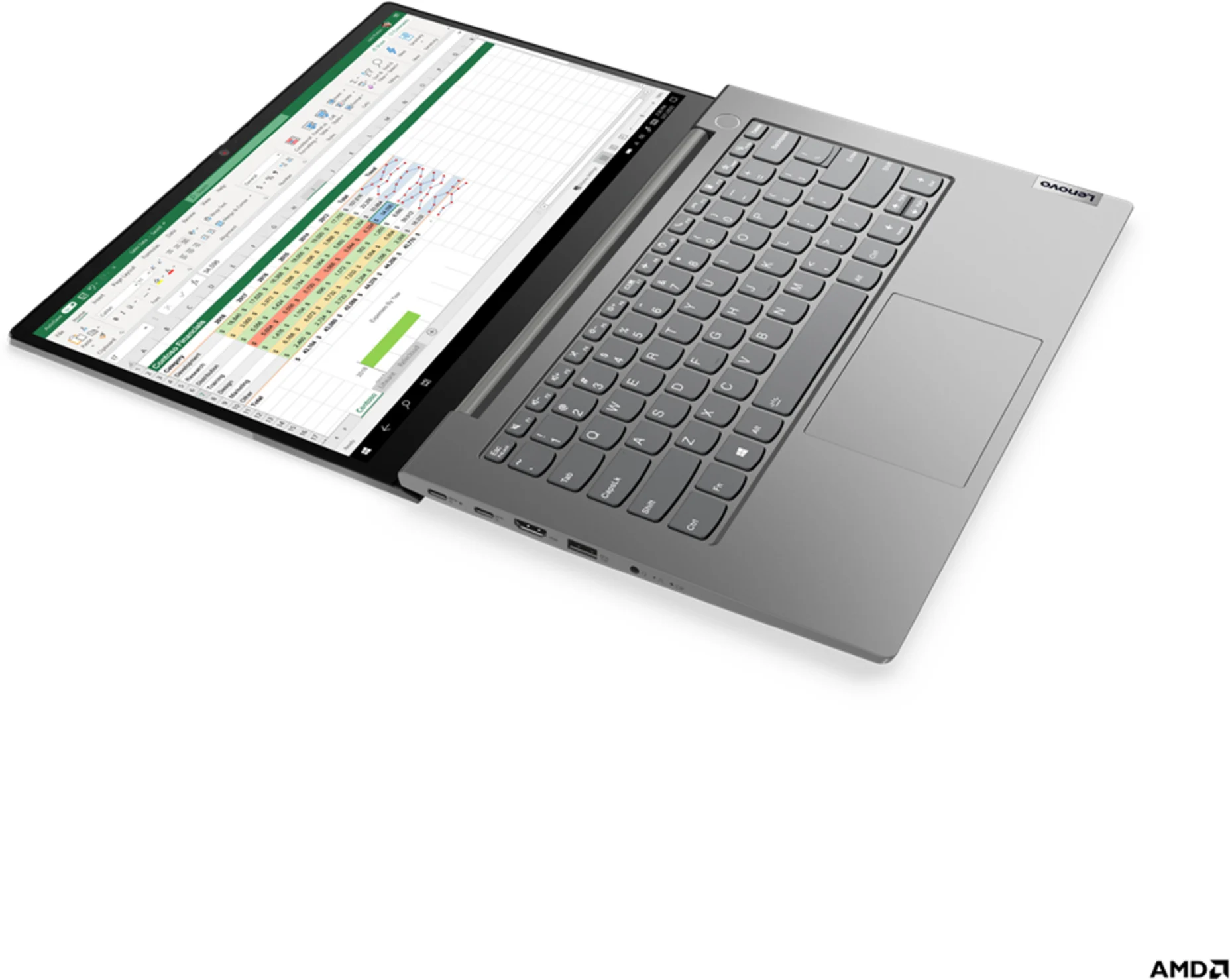 Imagen 1 de Notebook Lenovo ThinkBook 14 G2 I5-1135G7 RAM 8GB SSD 512GB 14" W10P (Reacondicionado)