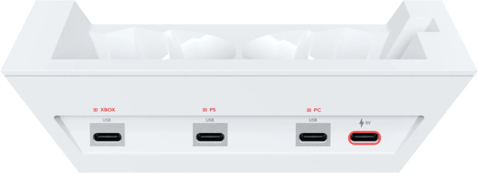 Imagen 7 de Audífonos Gamer Inalámbricos Logitech ASTRO A50 G5, Bt50. PC XBOX PS Blanco