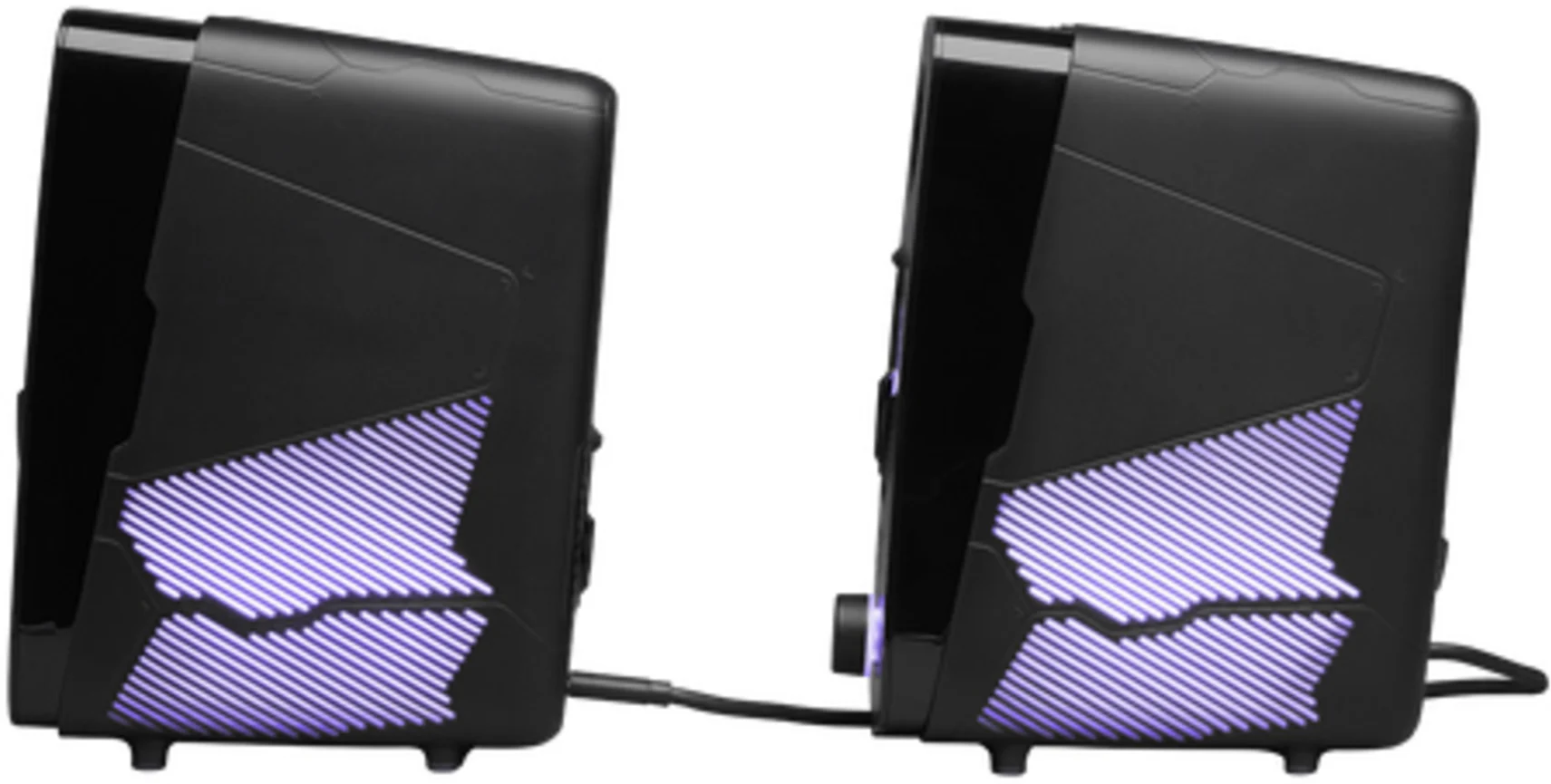 Imagen 2 de Parlantes 2.0 JBL Gamer Quantum Duo Dolby Digital Bluetooth 4.2 Negro