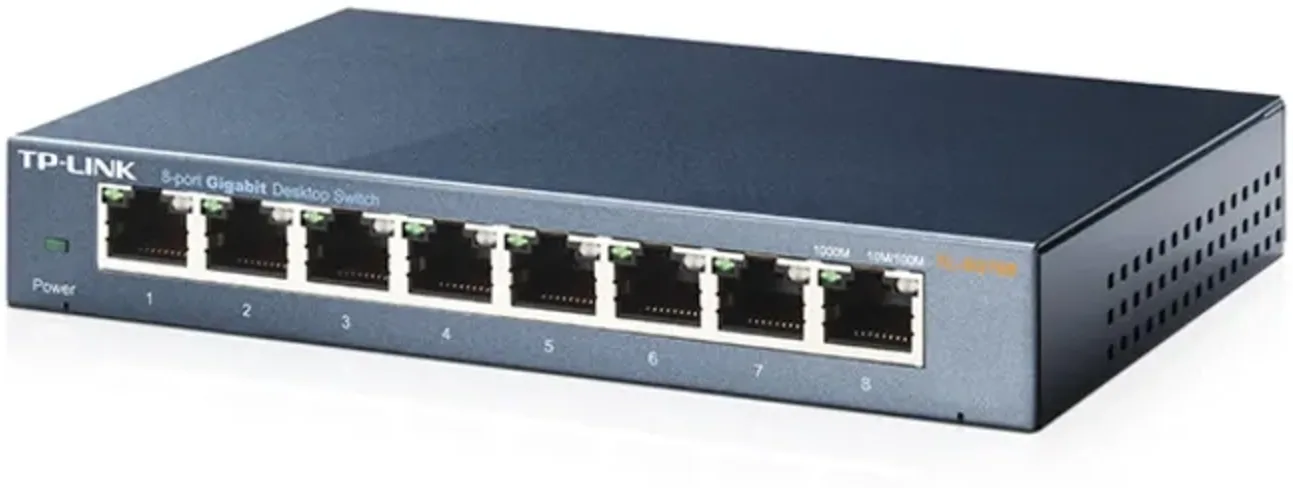 Imagen 3 de Switch TP-Link TL-SG108, 8 Puertos Gigabit Ethernet Soportan Auto-MDI/MDIX, P&P