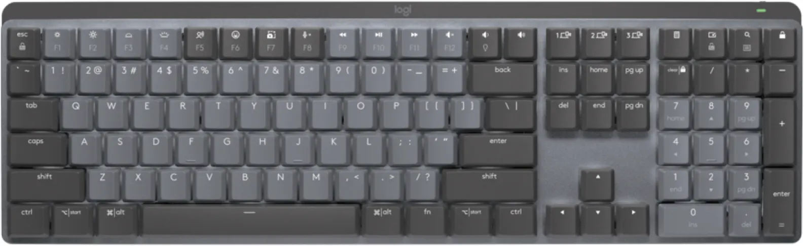 Imagen 0 de Teclado Inalámbrico Logitech MX Mechanical Bluetooth Español Color Grafíto