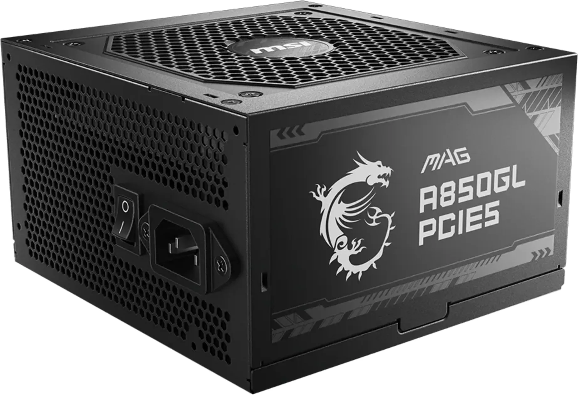 Imagen 2 de Fuente de Poder MSI MAG A850GL 850W 80 Plus Gold Full Modular PFC act. ATX Negro
