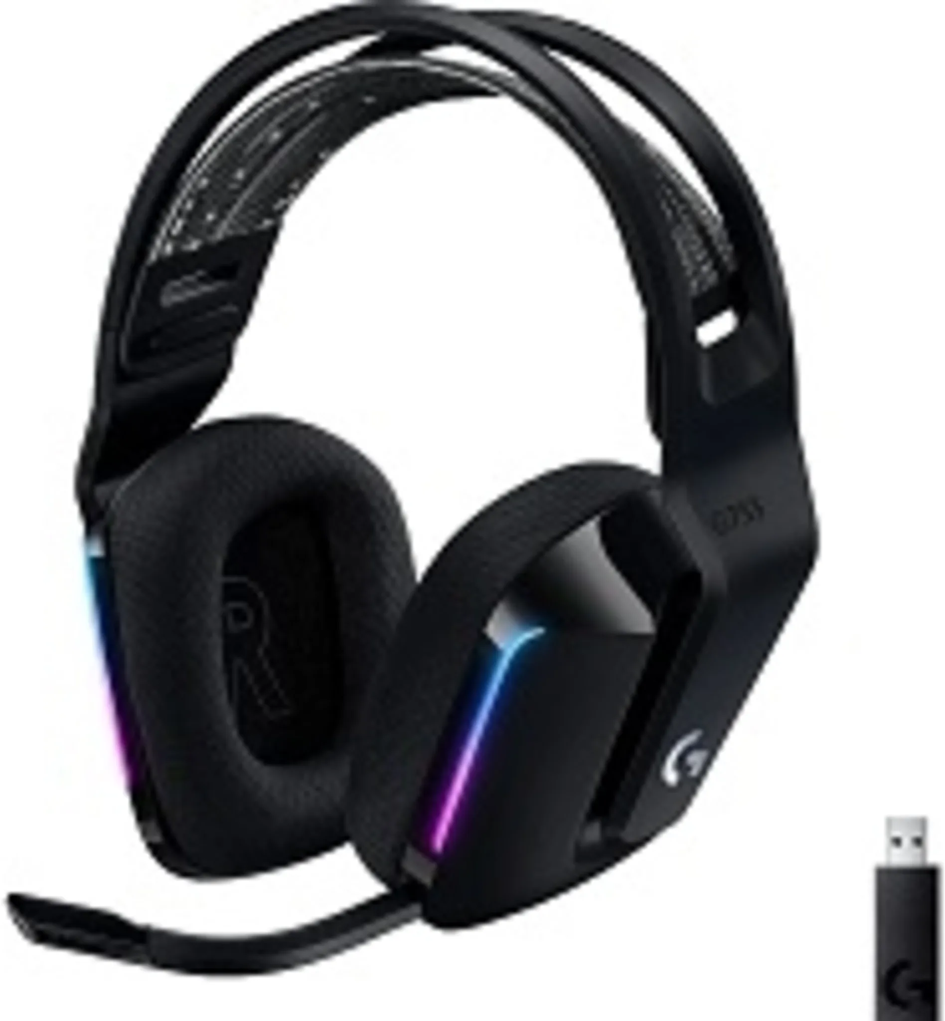 Imagen 0 de Audífonos Gamer Inalámbricos Logitech G733 LIGHTSPEED RGB 7.1 c/Mic USB2.0 Negro