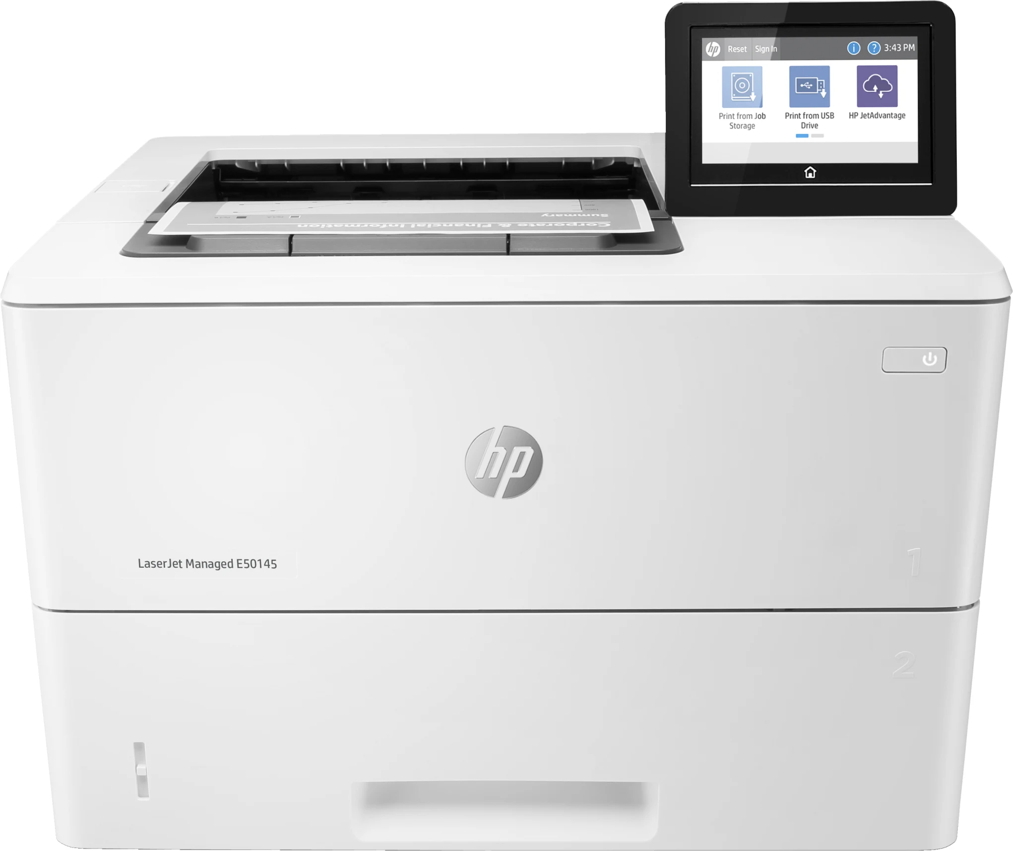 Imagen 0 de Impresora HP LaserJet Managed E50145DN 45ppm Láser Monócroma USB Ethernet