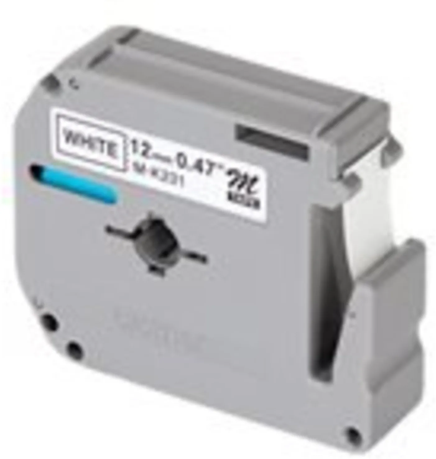 Imagen 3 de Cinta Rotuladora Brother M-231Negro sobre Blanco 12mm 8mts PT-90/100/110 PT70/80