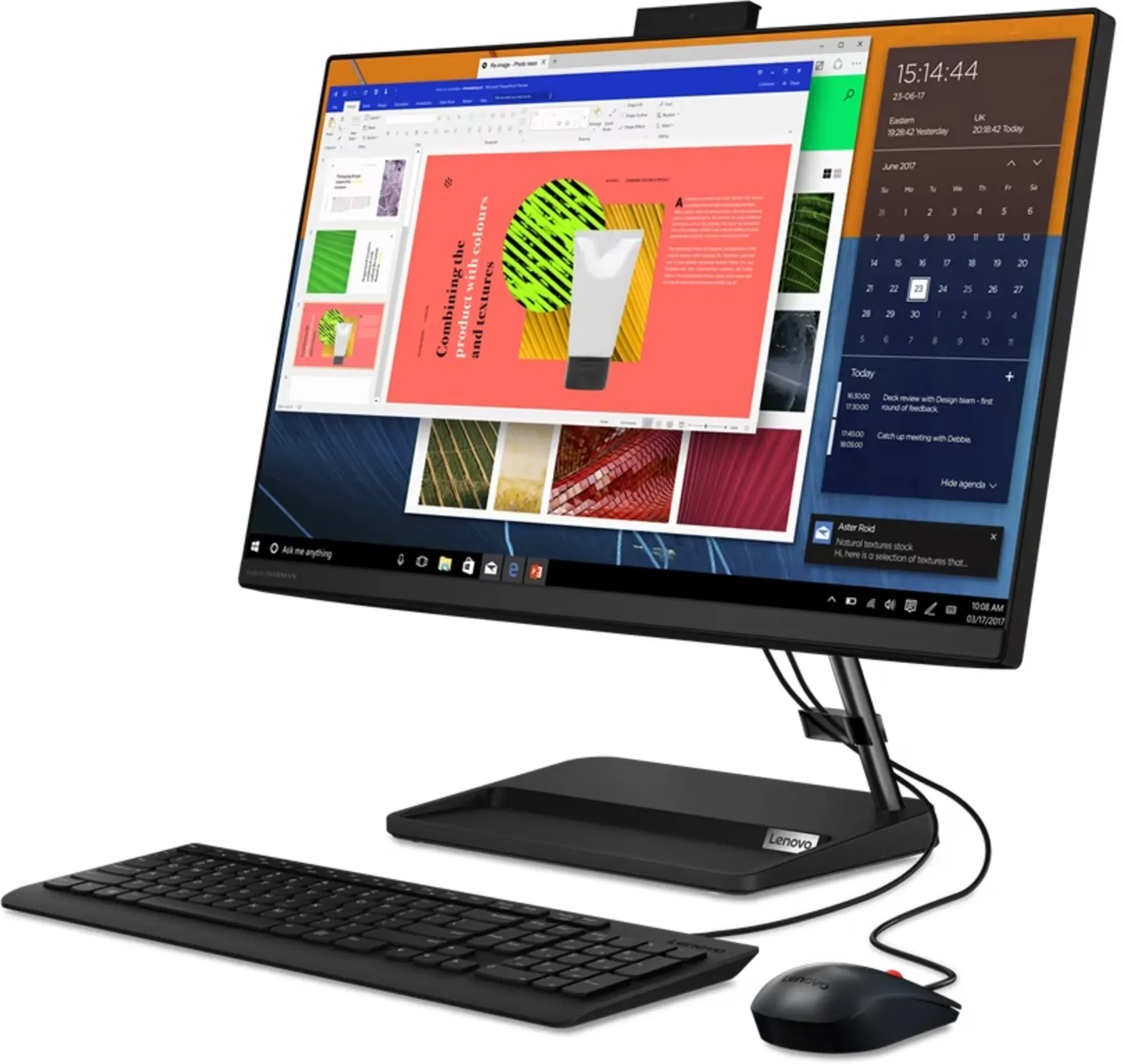 Imagen 1 de Computador Lenovo AIO IdeaCentre 3 24ALC6 AMD R3 5300U RAM8GB SSD512GB 23.8" W1H