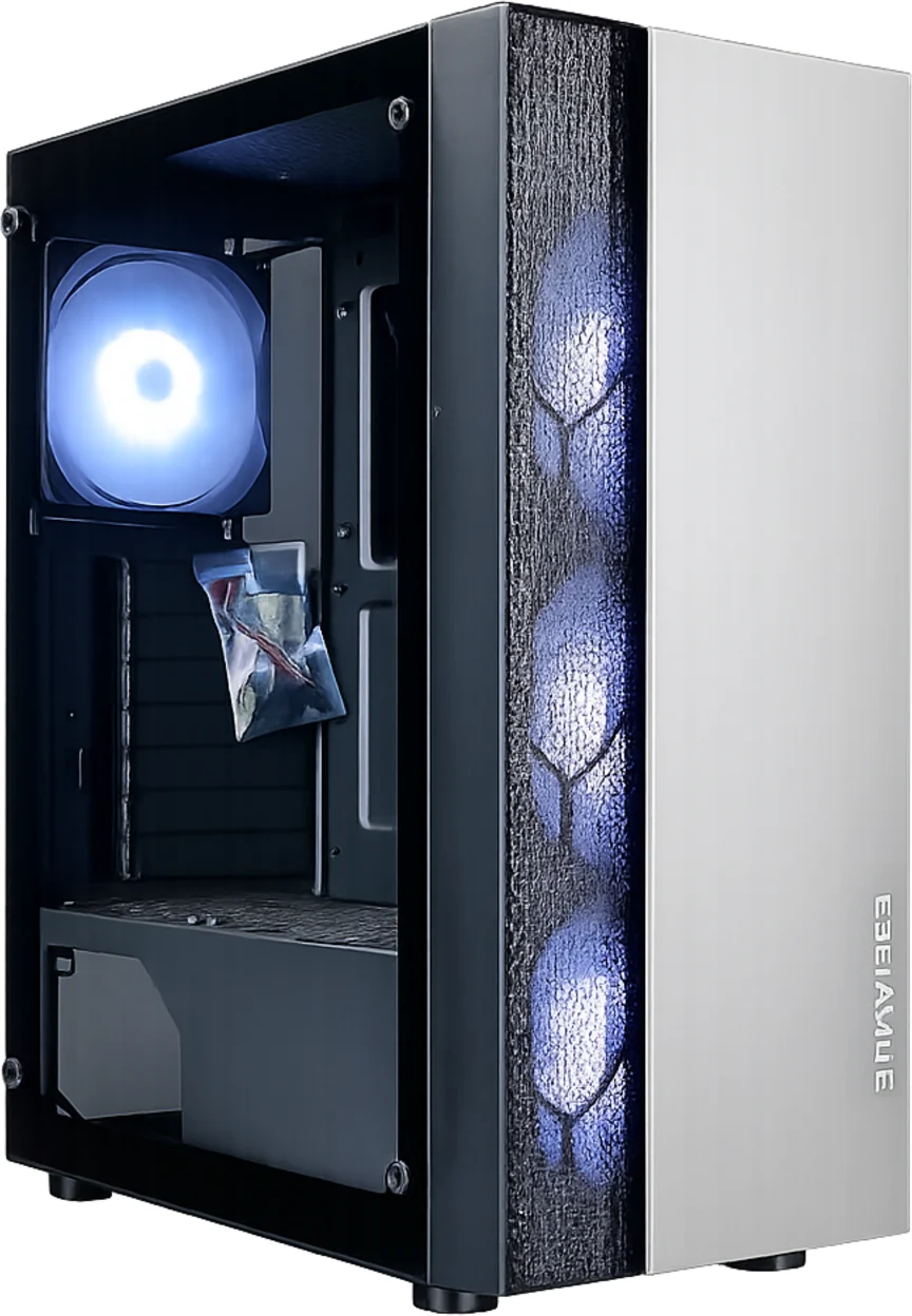 Imagen 0 de GABINETE GAMER F05T-BK 4 FAN ARGB/ 1 FAN REAR/ 3 FRONT/ ATX/ M-ATX/ IATC/ USB 3.0/USB 2.0/AUDIO SIN FUENTE / ESGAMING