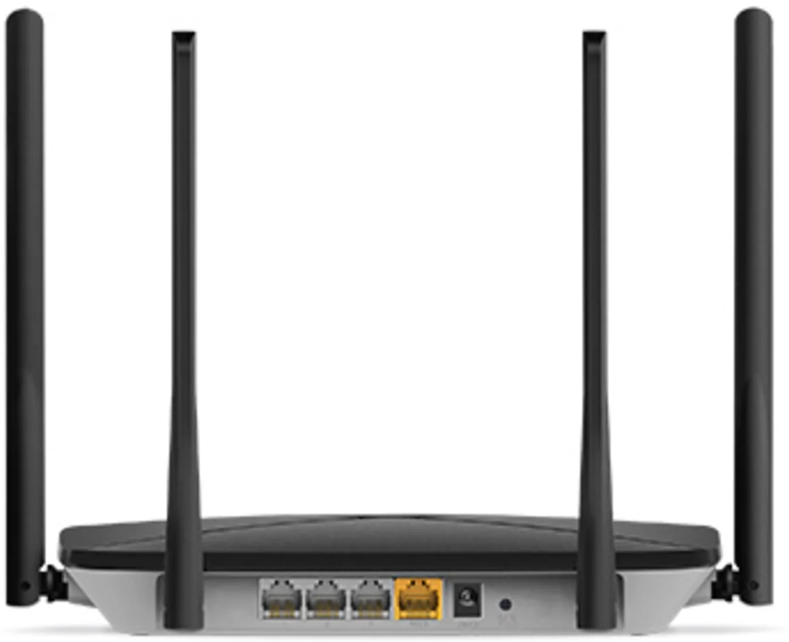Imagen 1 de Router Mercusys AC12G, AC1200 de Doble Banda, 4 Antenas, 867 Mbps, Firewall