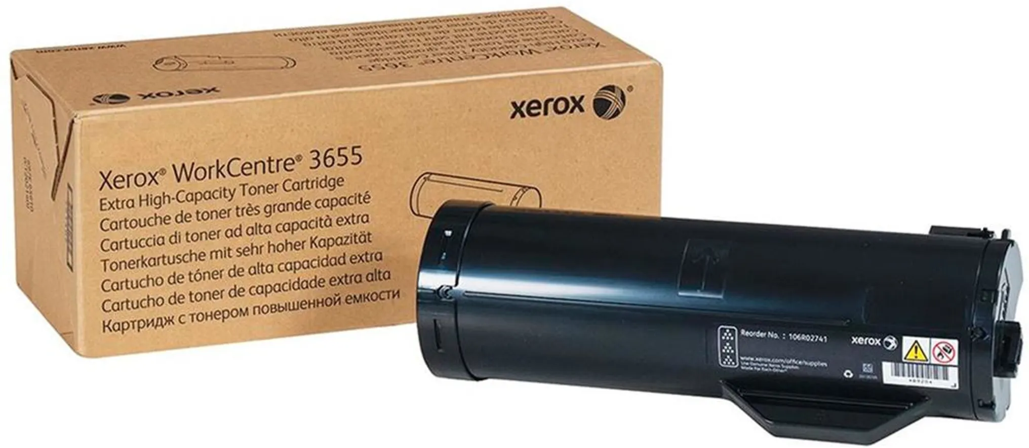 Imagen 0 de Toner Xerox Negro 106R02741 Para WC 3655   