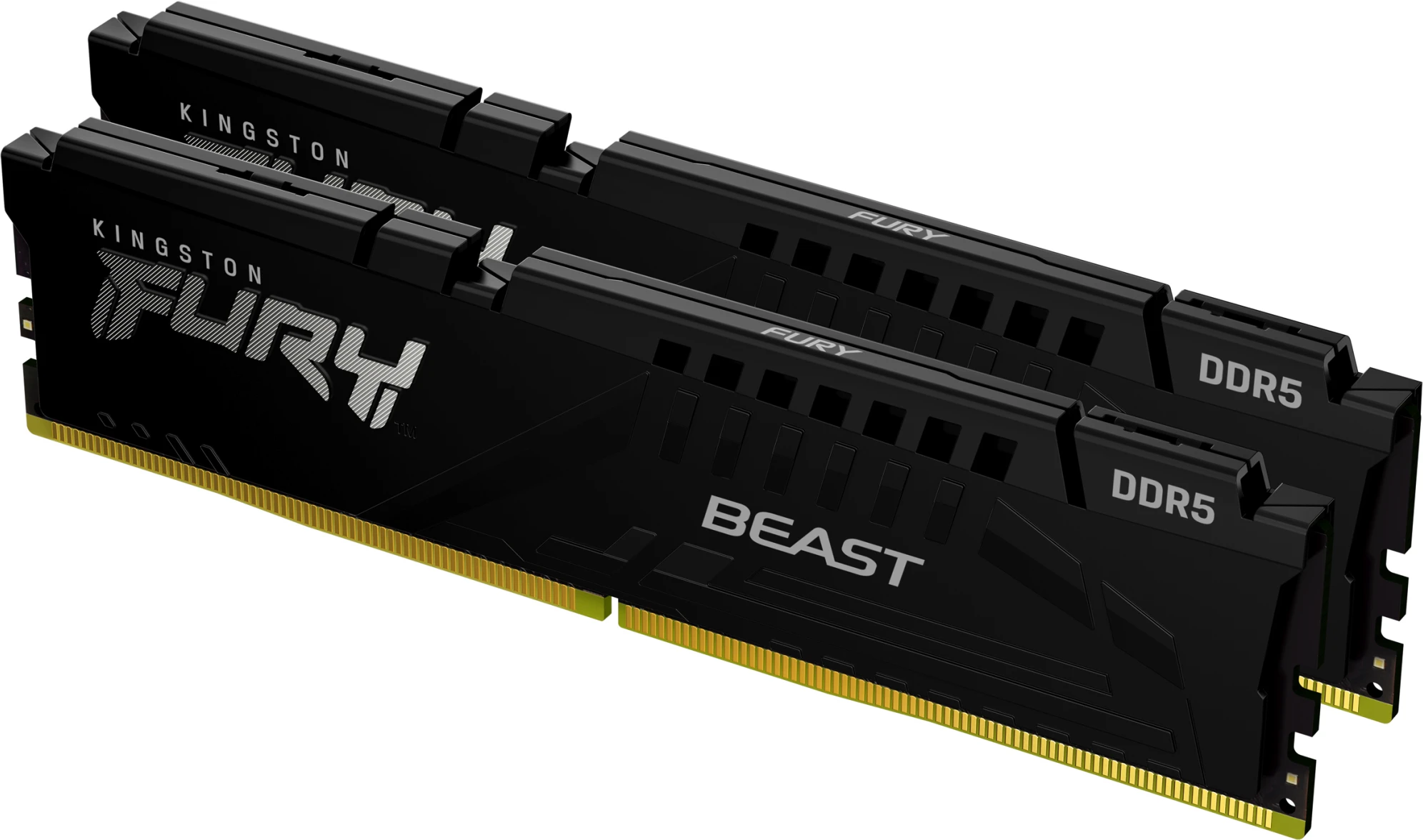 Imagen 0 de Memoria RAM 32GB (2*16GB) DDR5 6000MHz DIMM CL30 Non-ECC 1.4v 288p FURY Beast