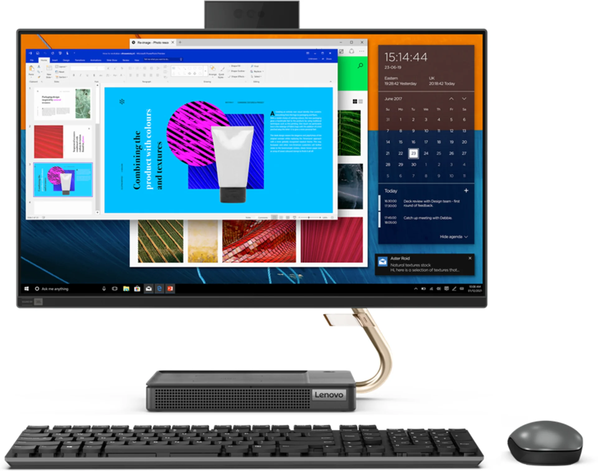 Imagen 0 de Lenovo IdeaCentre AIO 5 24IOB6 - All-in-one - Intel Core i5 I5-11400T / 3.7 GHz - 16 DDR4 SDRAM - 512 GB HDD - 23.8" - Intel UHD Graphics 730 - Windows 11 Home - Graphite Grey - Spanish (Reacondicionado)