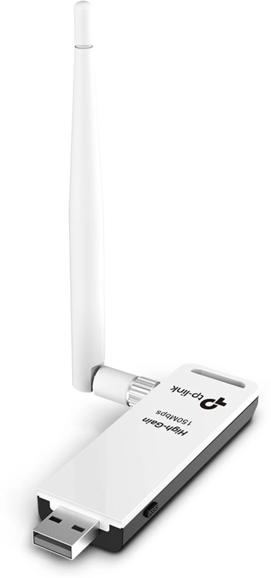 Imagen 2 de Adaptador de Red USB 2.0 WIFI N150 Vel. 150 Mbps con antena / TL-WN722N