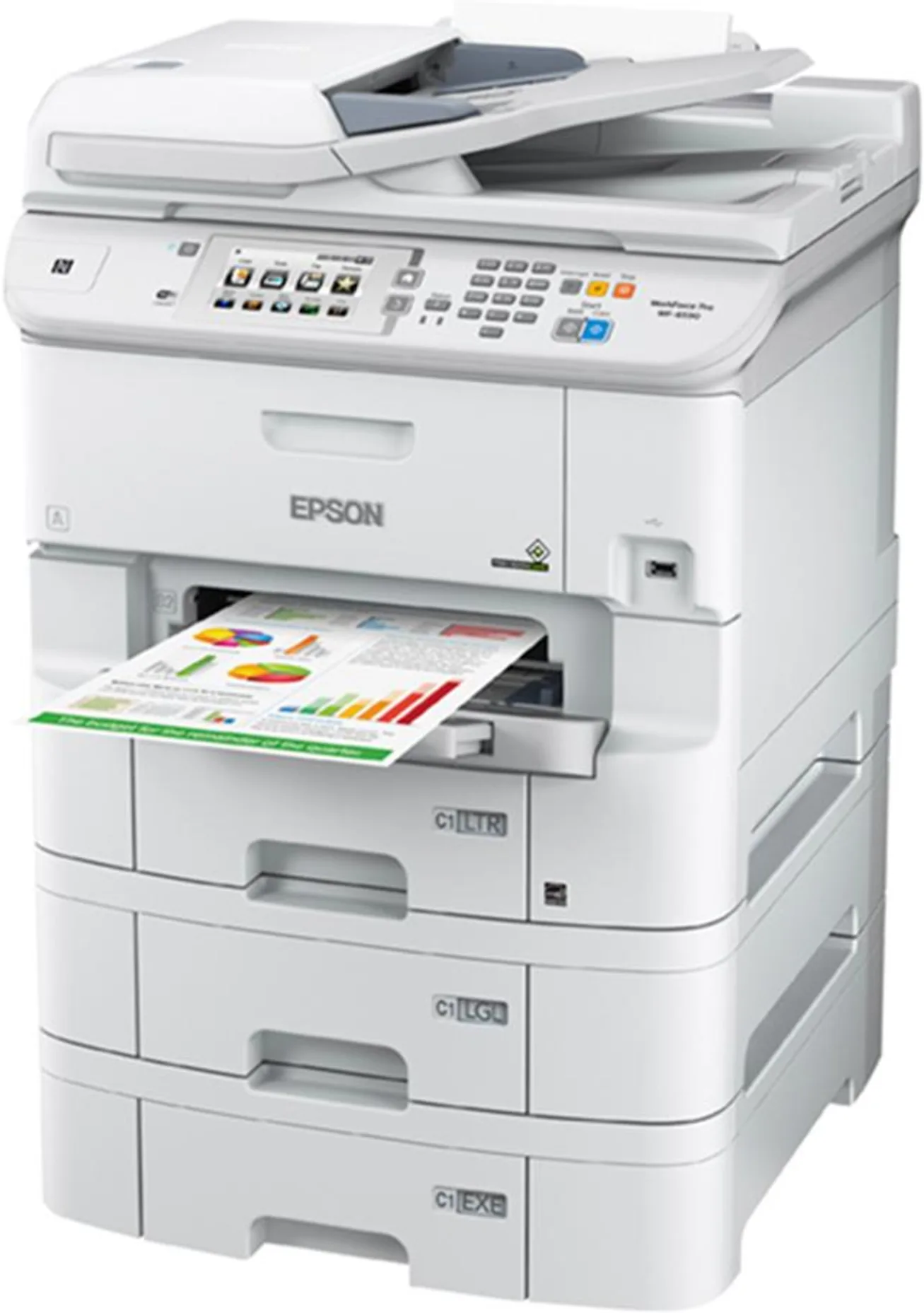 Imagen 1 de Impresora Multifunción Epson WorkForce 6590 Inyec Tinta Color WiFi LAN NFC USB