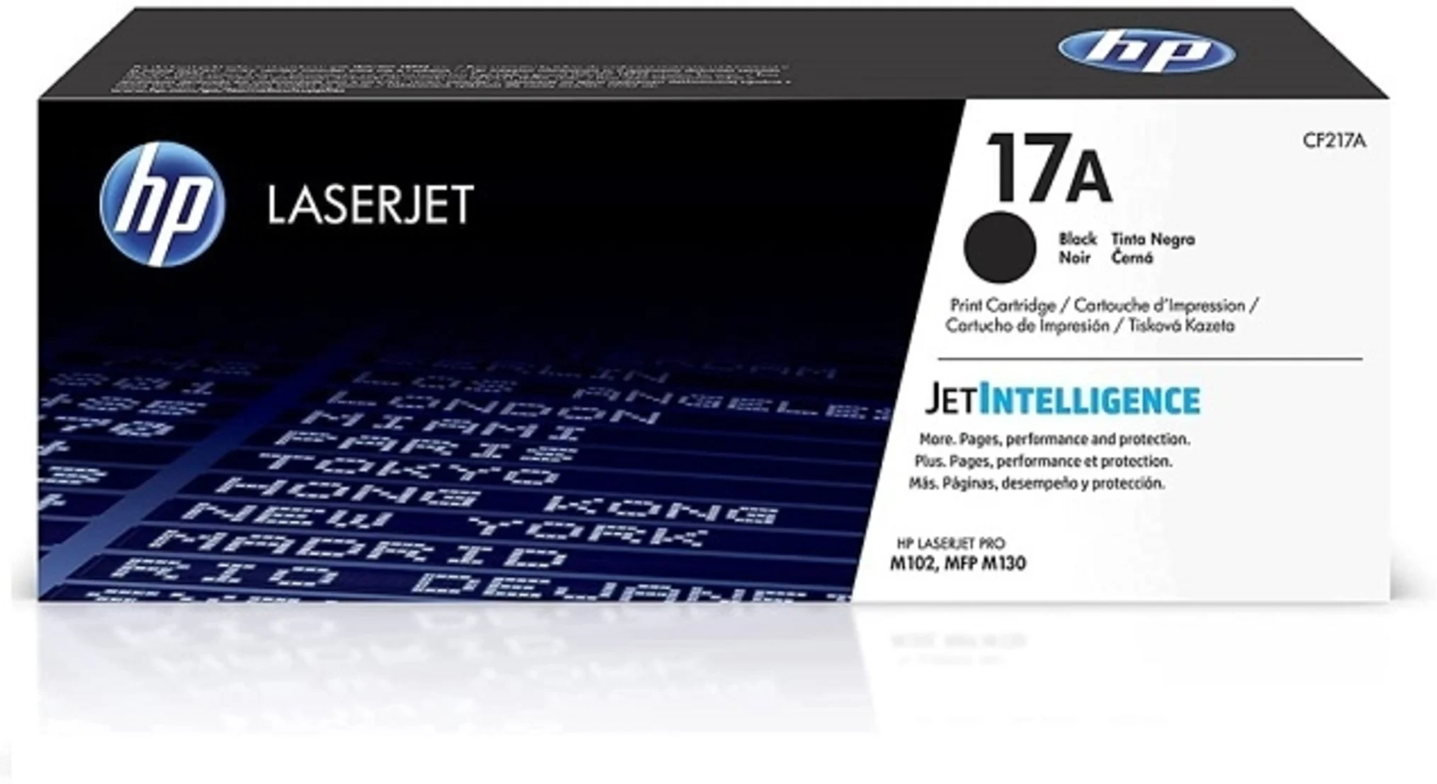 Imagen 0 de Toner HP 17A Negro para Laserjet  M102w, MFP M130 (CF217A) 1600 Pag.