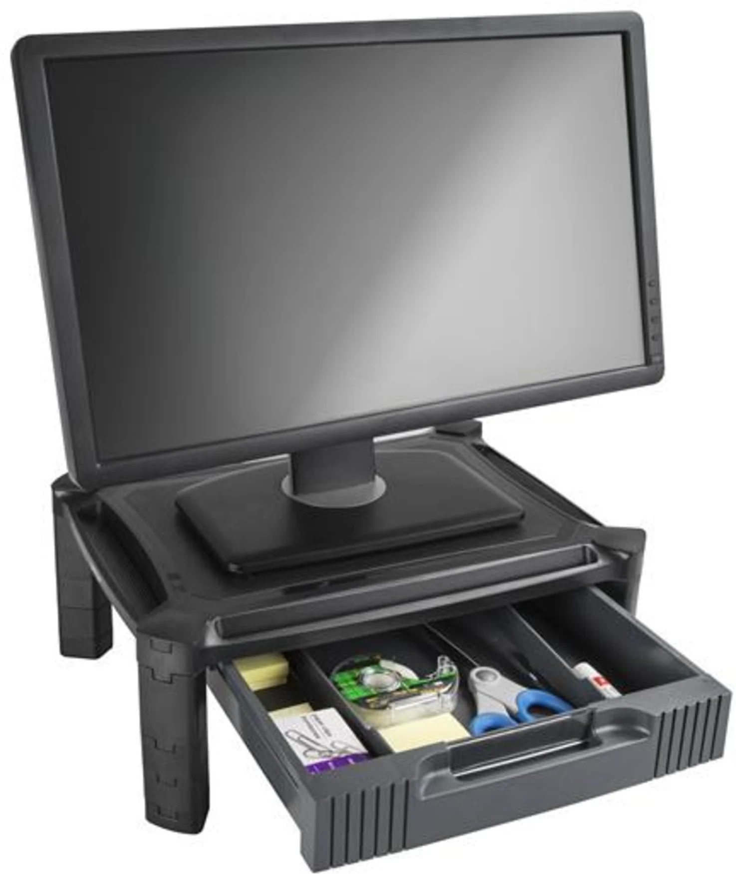 Imagen 5 de Base para Monitor StarTech  Hasta 32" con Cajón y Altura Ajustable