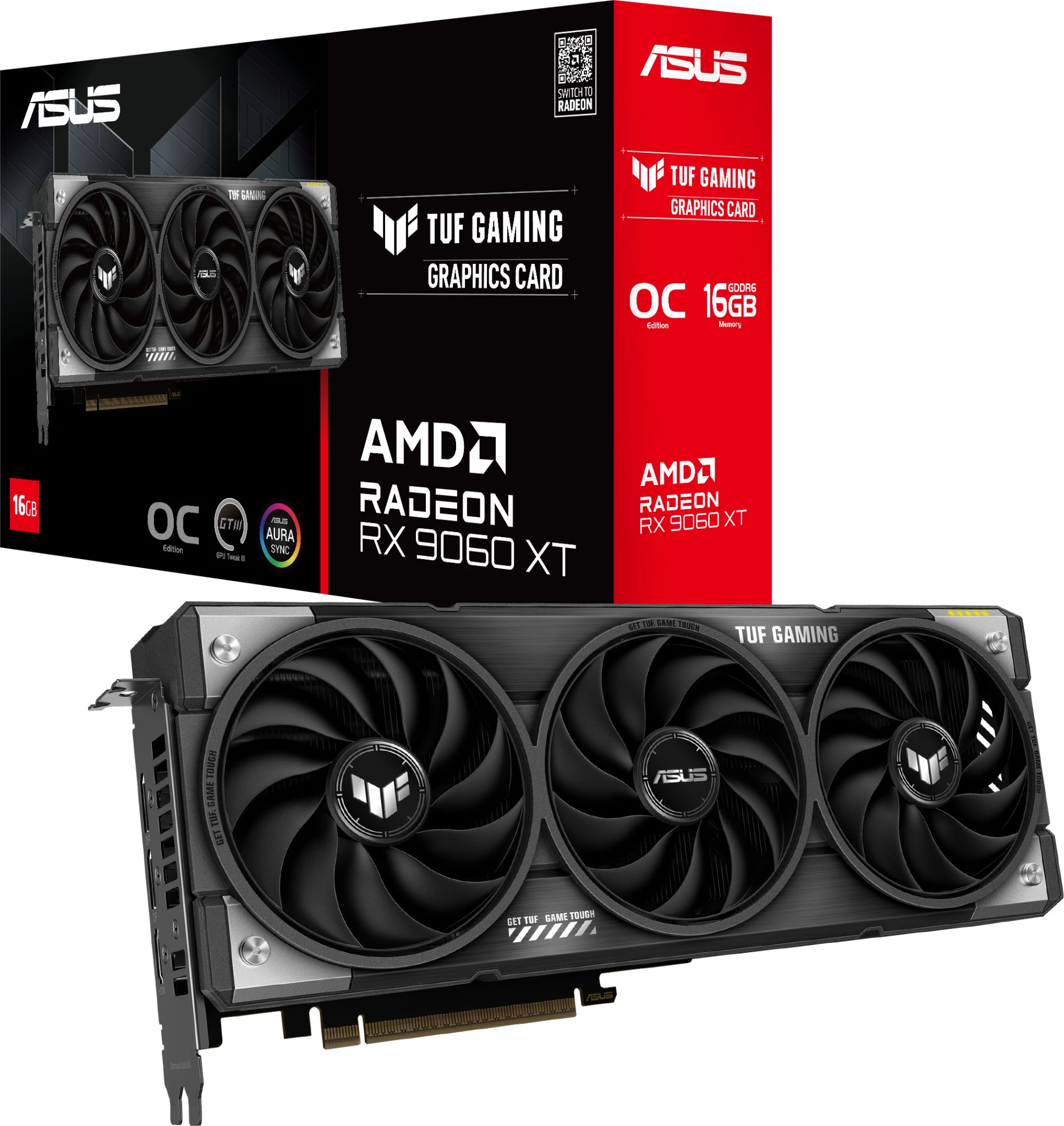 Imagen 0 de ASUS - TUF-RX6900XT-O16G-GAMING - PCI Express 4.0 - AMD - AMD Radeon RX 6900 XT - GDDR6 SDRAM - HDMI / DisplayPort