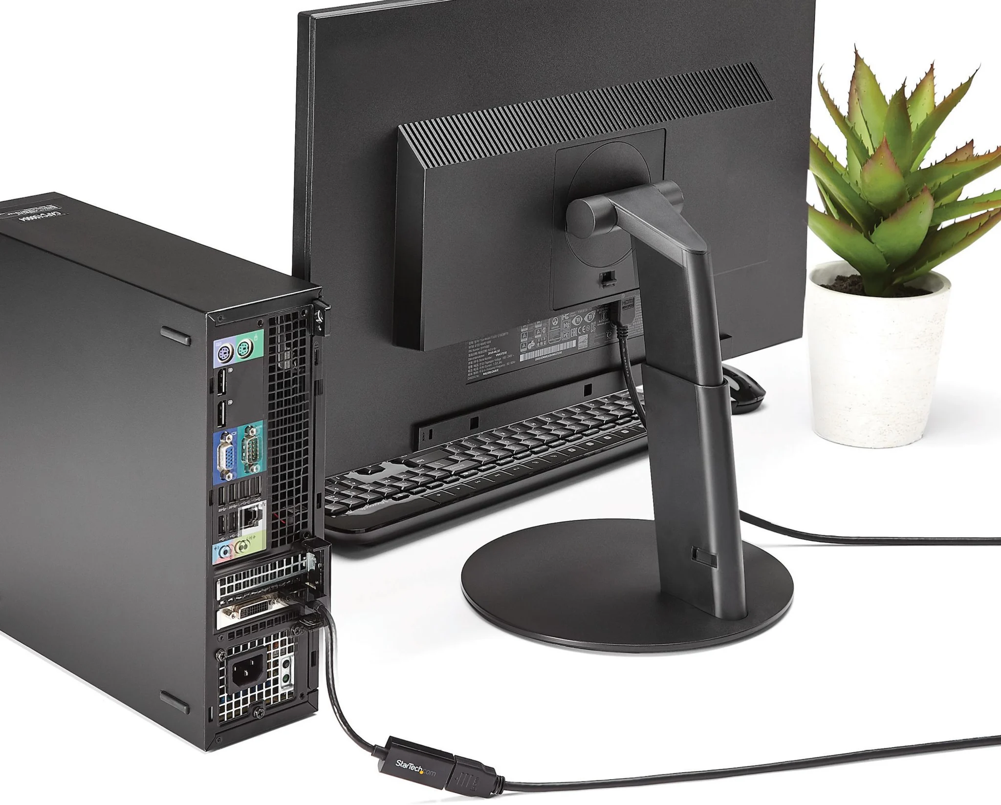 Imagen 1 de Conversor de Video DisplayPort a HDMI con Audio -Adaptador Activo DP 1.2-4K 30Hz