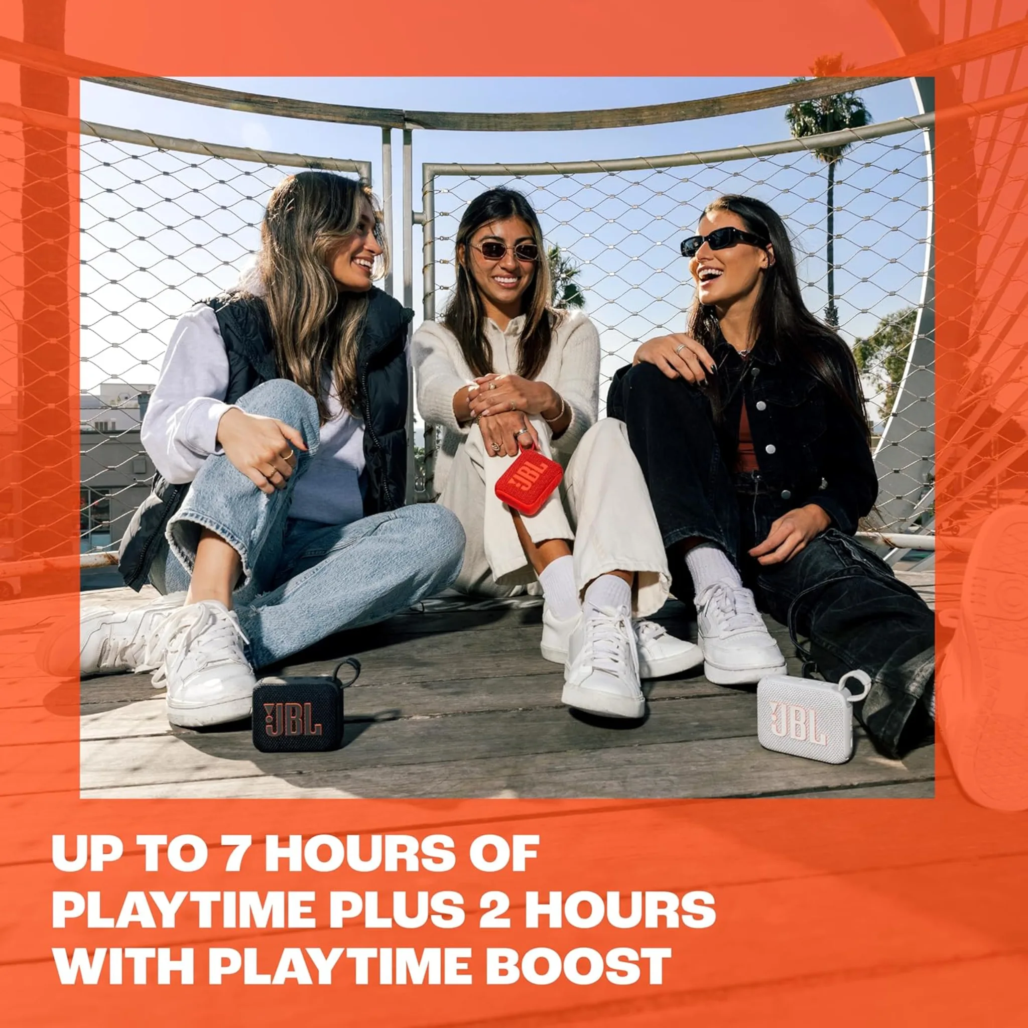 Imagen 7 de Parlante Portátil Inalámbricos JBL Go4, 4.2W Bluetooth IPXIP67 Color Negro