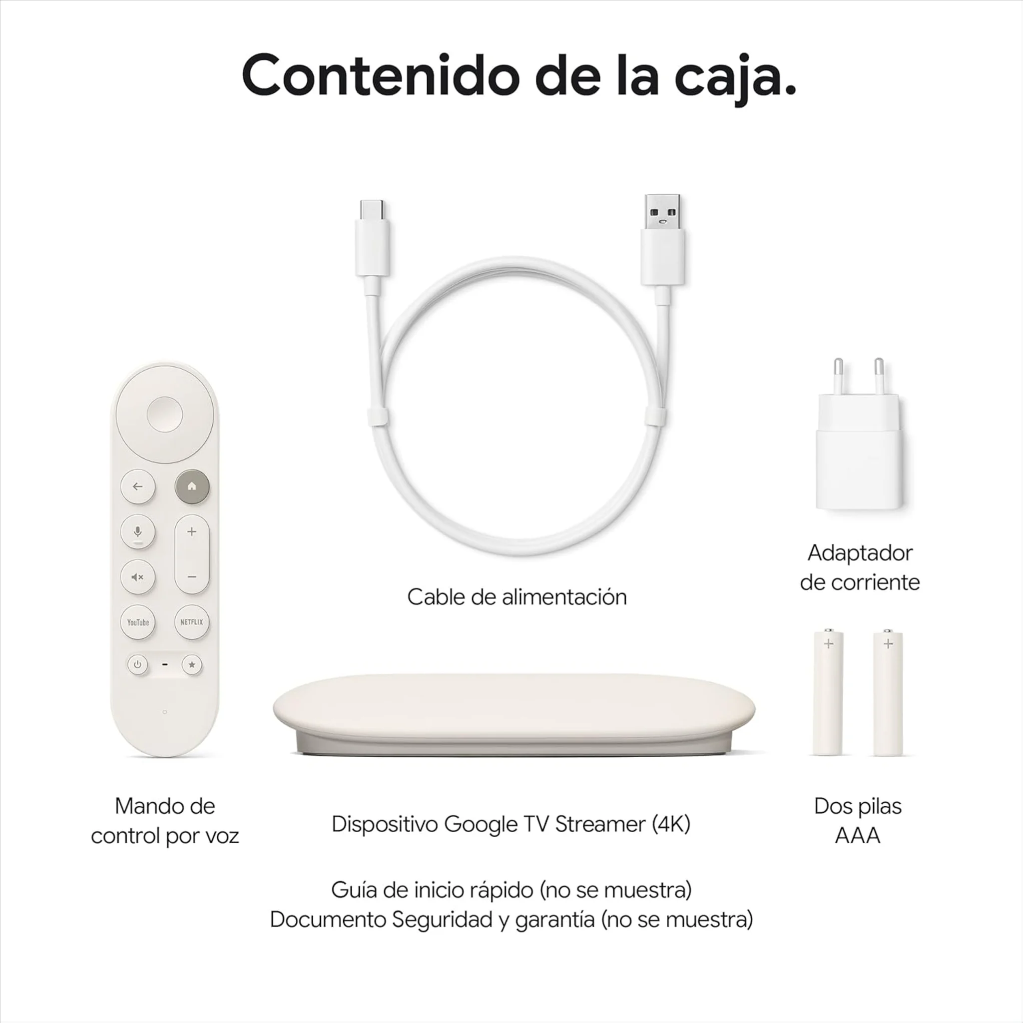 Imagen 8 de Google TV Streamer 4K Blanco TV Smart Home Porcelain 