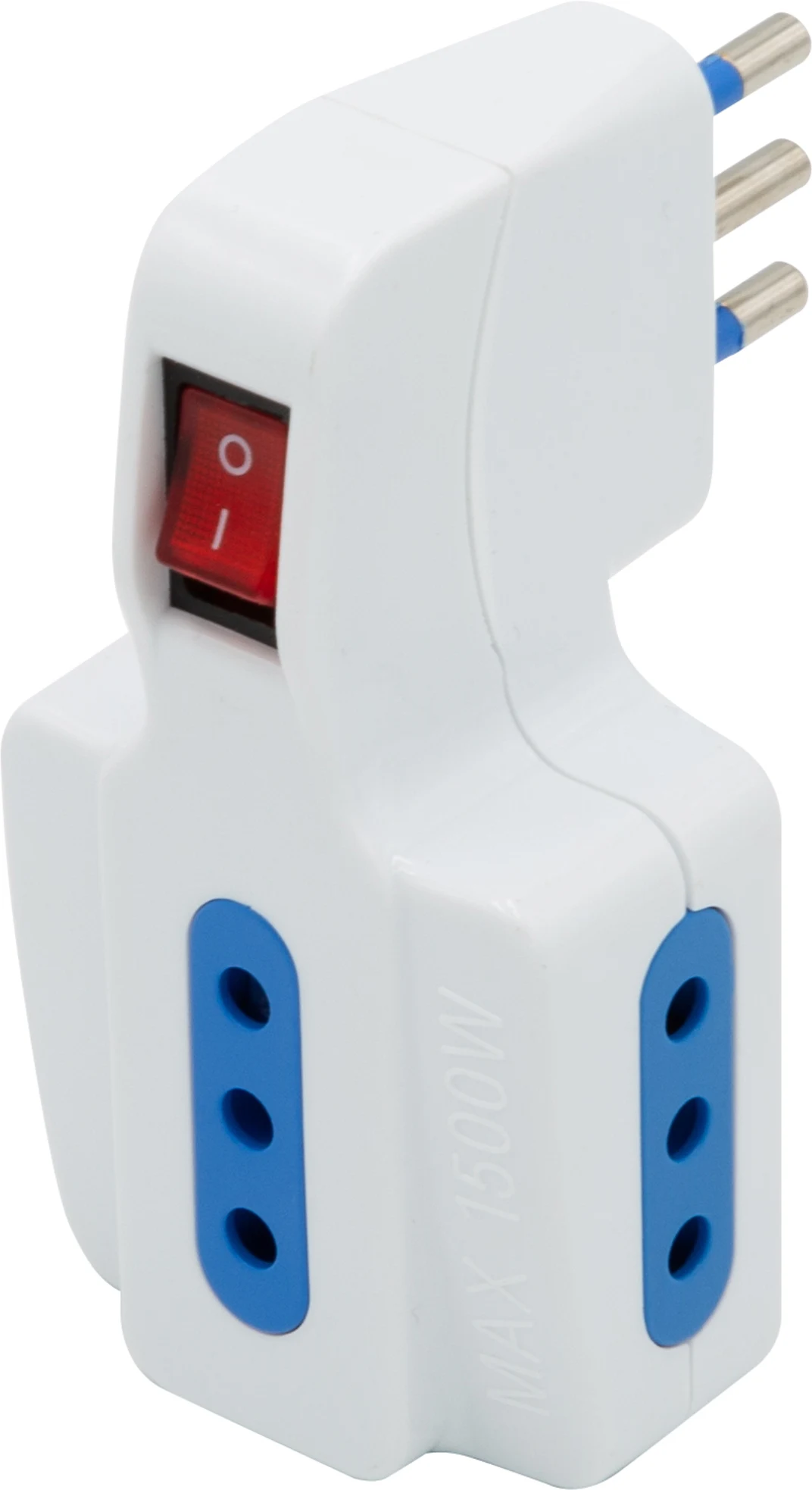 Imagen 0 de ENCHUFE TRIPLE C/SWITHCH 2P + T 10A 250V BLANCO