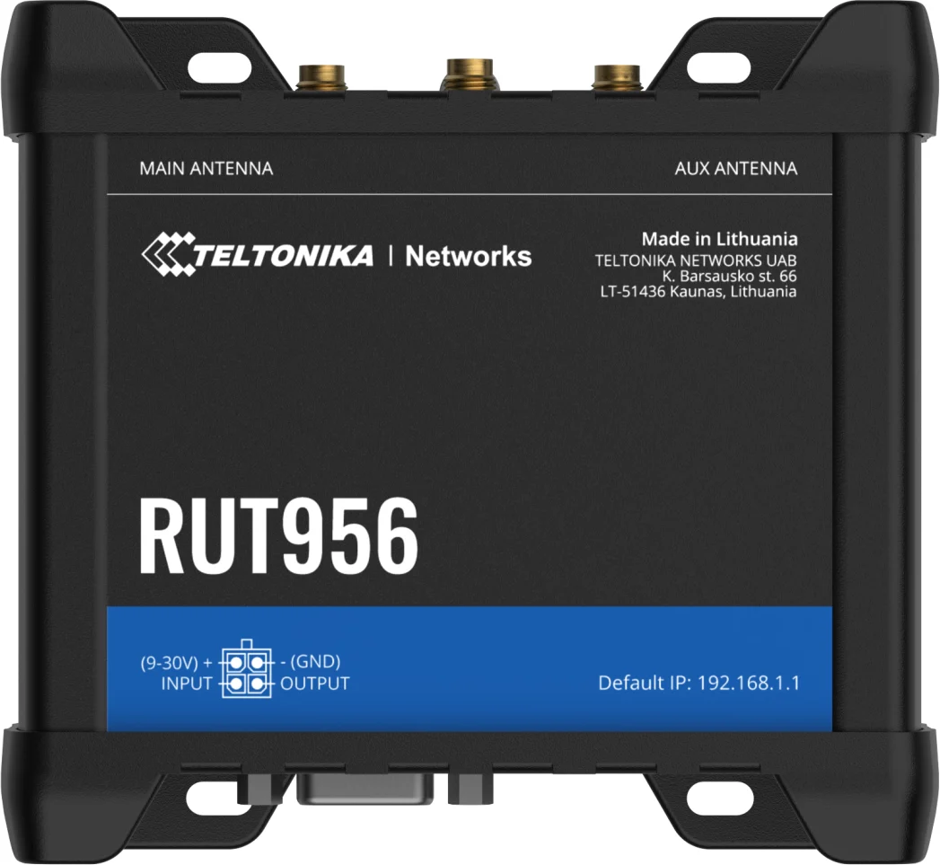 Imagen 4 de Router Celular Industrial Teltonika RUT956, 2G/3G/4G Cat4 WiFi (2.4Ghz) Dual SIM