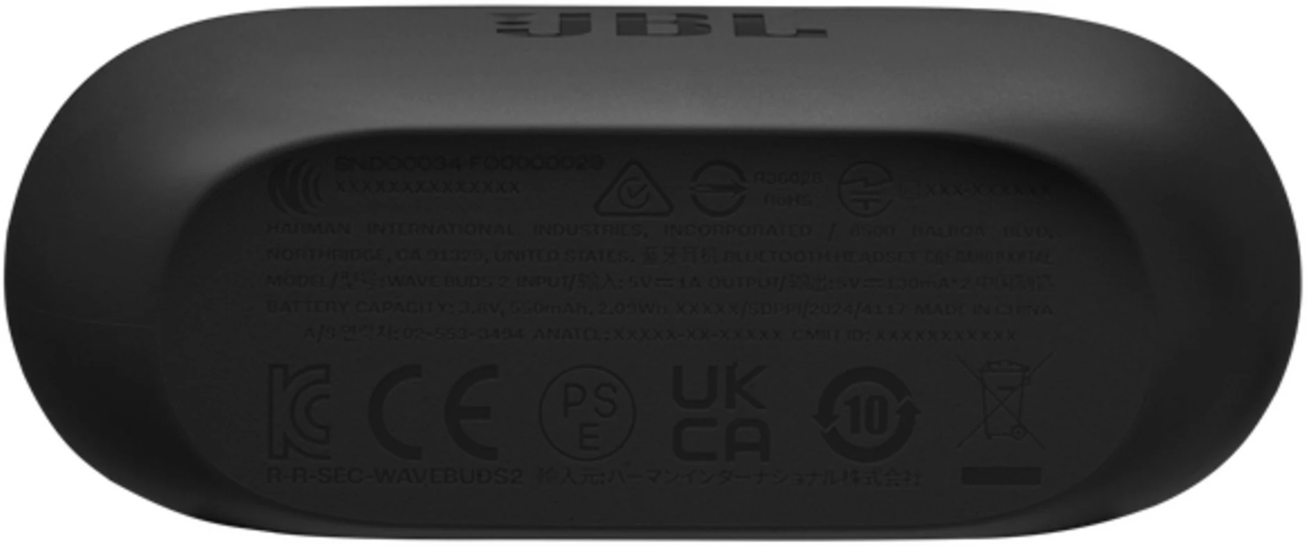Imagen 6 de Audífonos Inalámbricos InEar JBL Wave Buds 2, Bluetooth 5.3 Color Negros