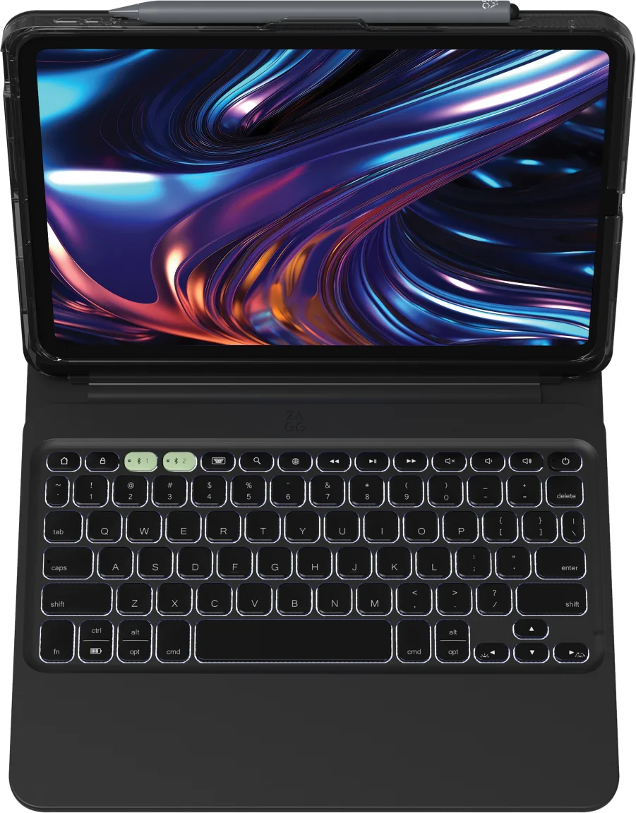 Imagen 1 de Funda con teclado en espanol Pro Keys 2 para iPad Pro 11" M4 Zagg