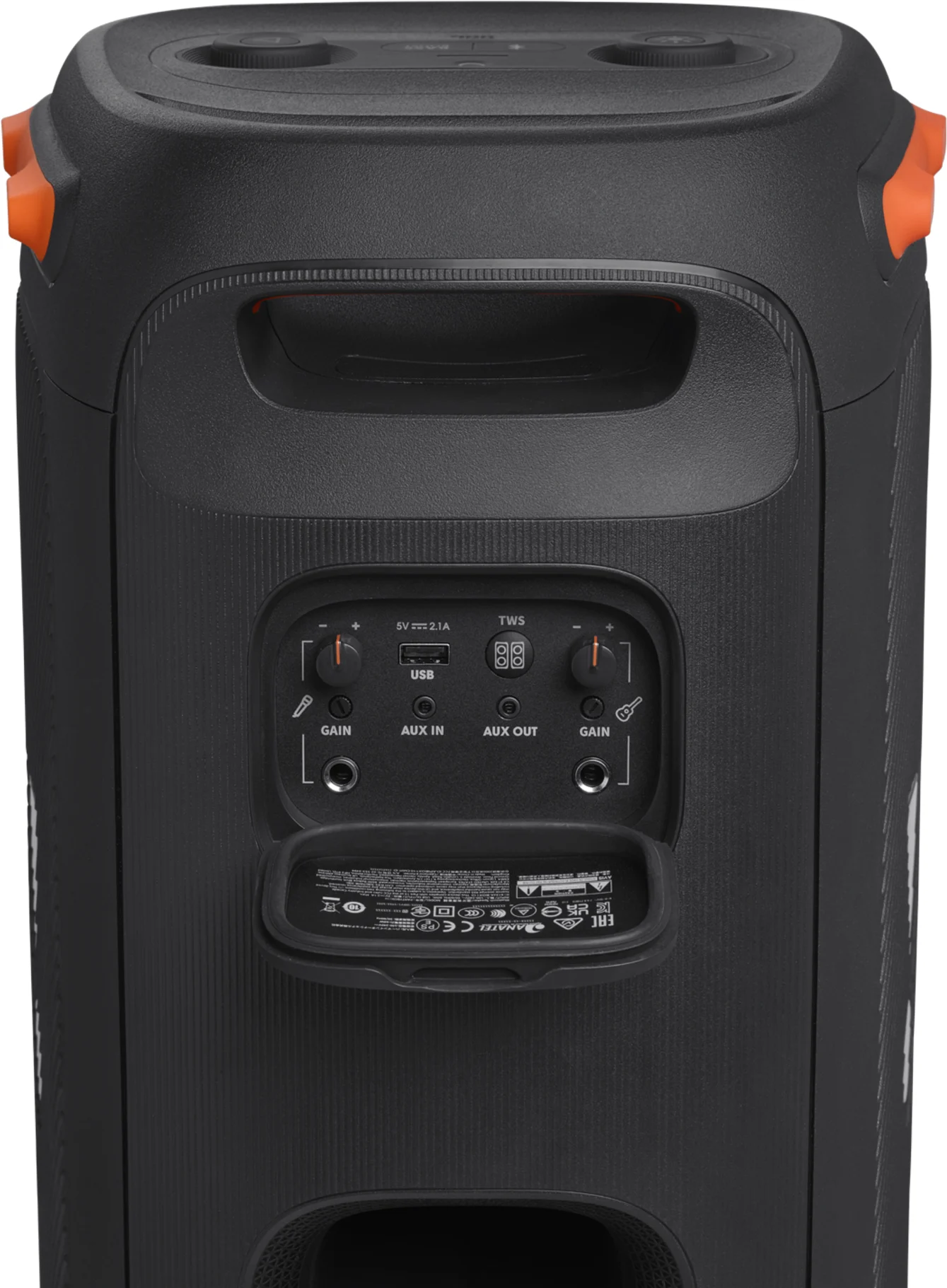 Imagen 7 de Parlante JBL Partybox 110, Bluetooth 160 vatios 2 vías Color negro