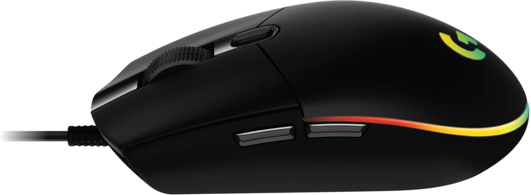 Imagen 2 de Mouse Gamer Alámbrico Logitech G203 RGB 6 Botones 8000dpi USB Negro