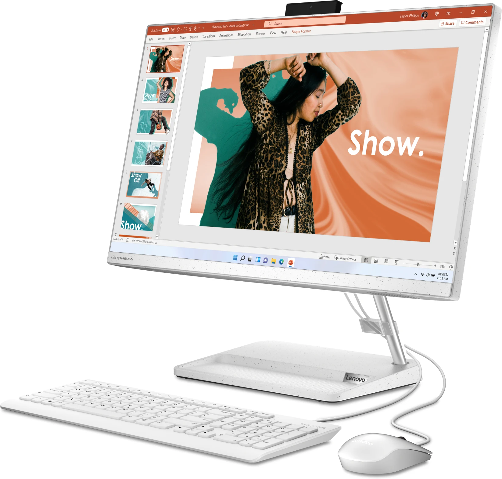 Imagen 10 de Computador Lenovo AIO IdeaCentre 3 Pentium Gold 8505, RAM8GB SSD256GB 23.8" W11H