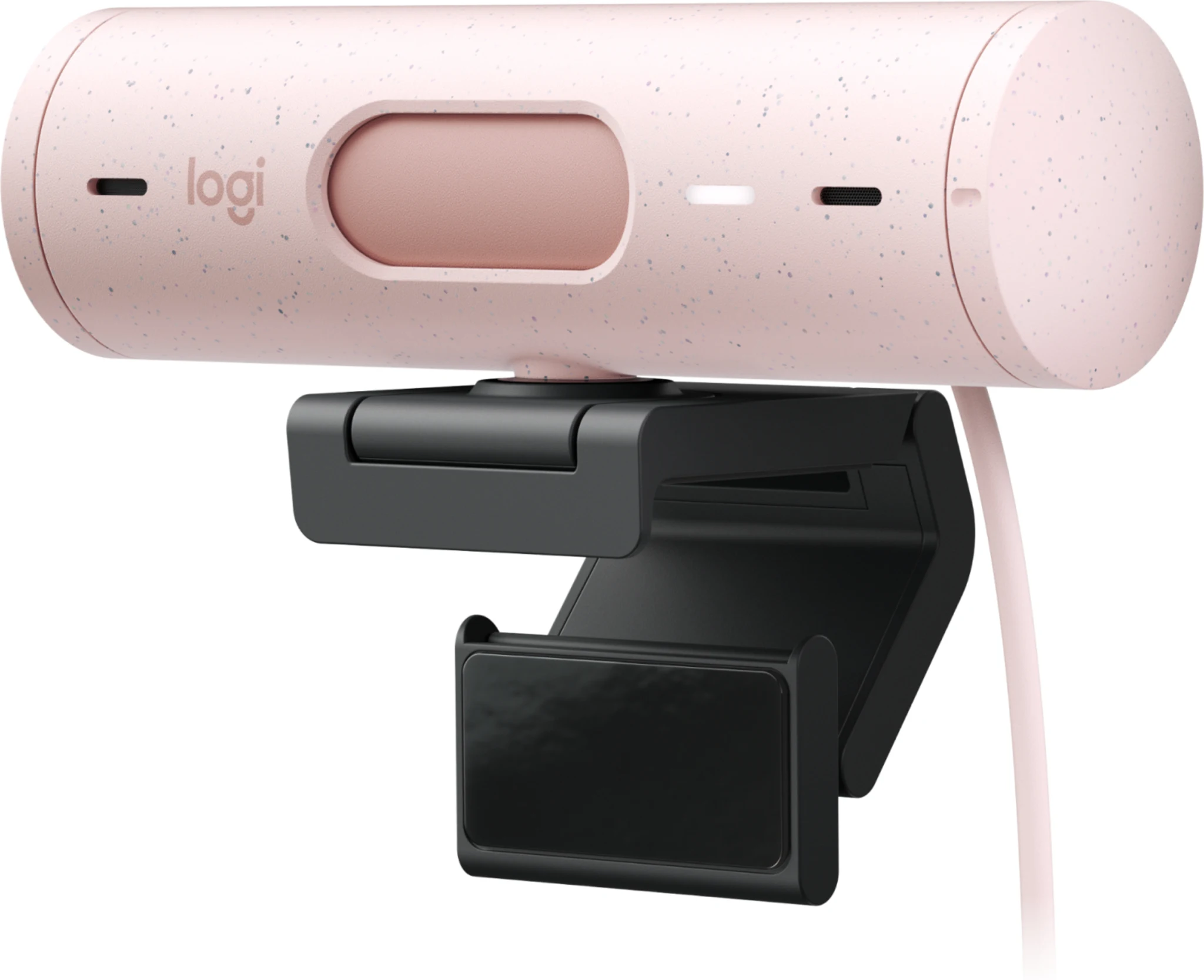 Imagen 1 de Cámara Web Logitech Brio 500 4mp Full HD 1080p Micrófono Integrado USB-C Rosado