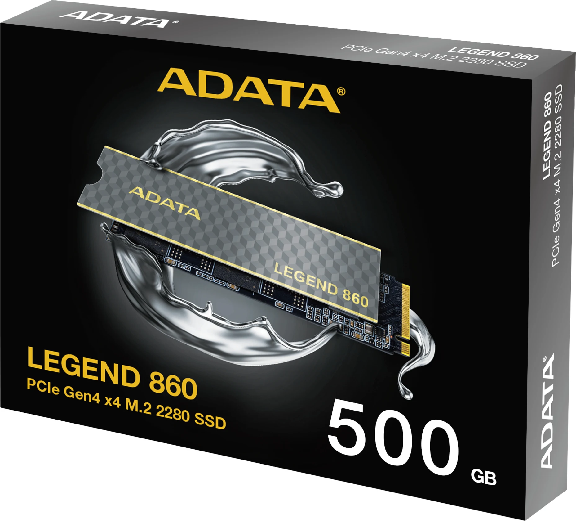 Imagen 6 de Unidad SSD ADATA Legend 860 500GB M.2 22*80 PCIe4x4 Lec5000MB/s Esc3000MB/s