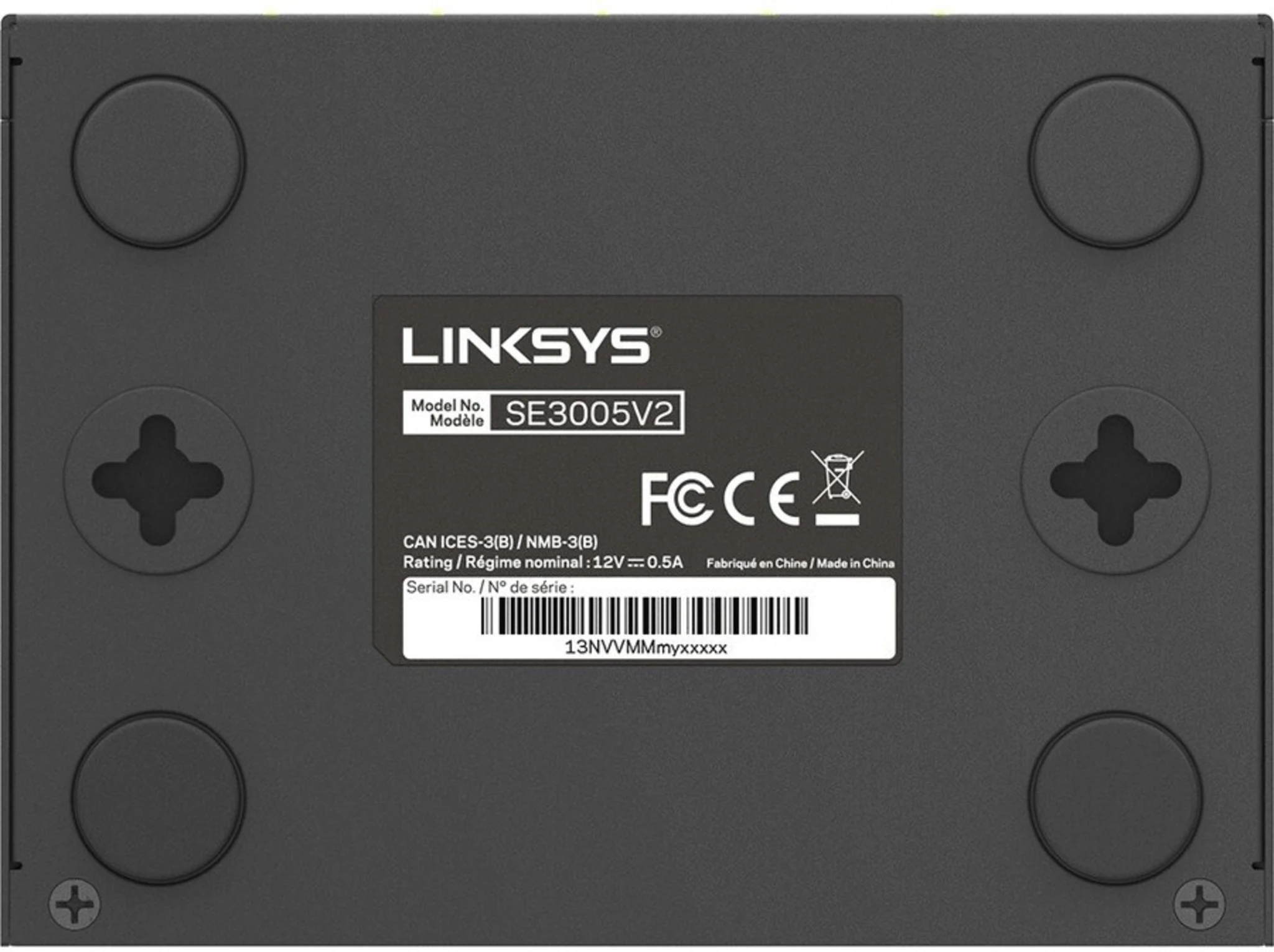 Imagen 5 de Switch Linksys SE3005, 5 Puertos Ethernet Gigabit 10/100/1000