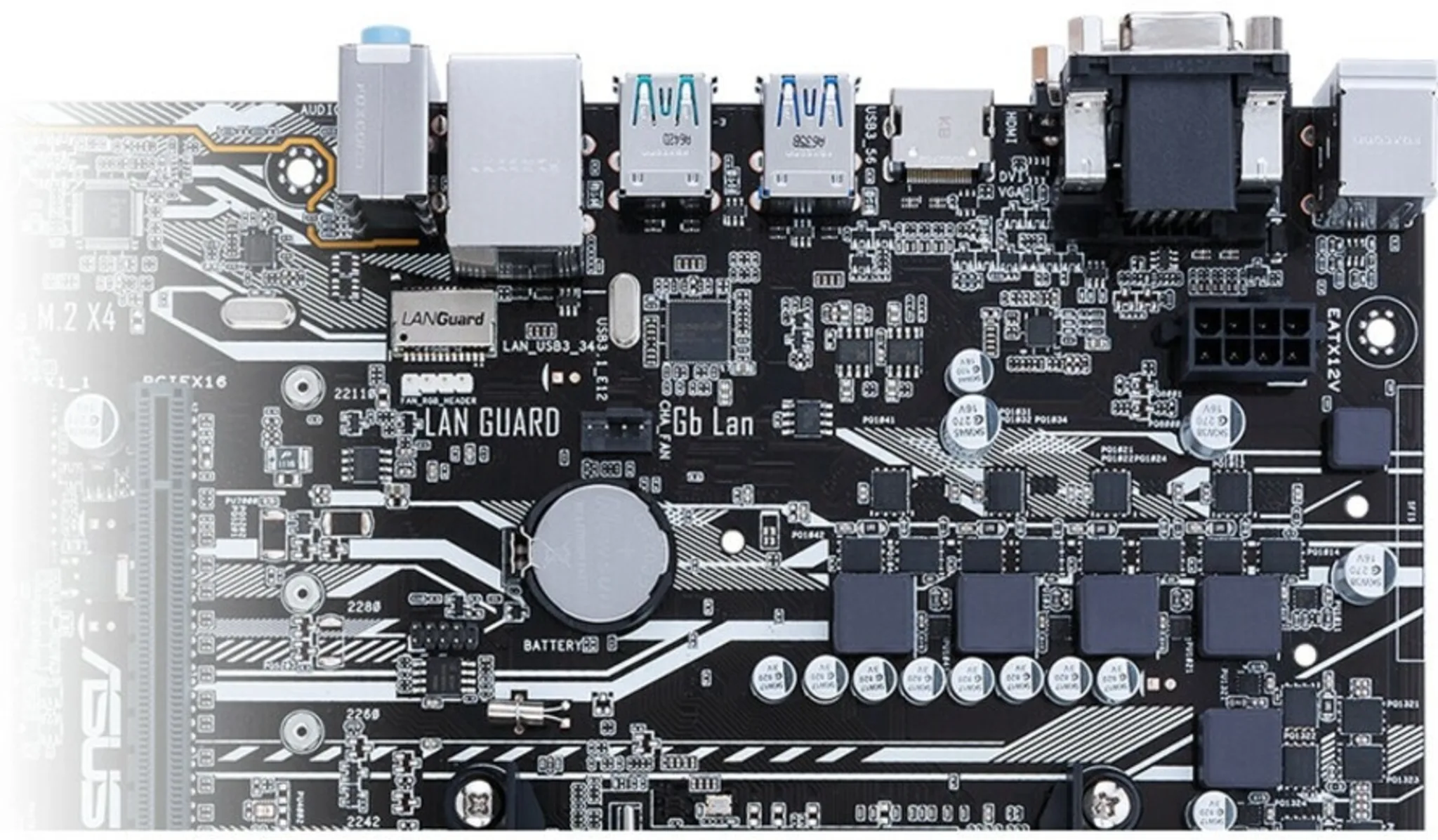 Imagen 12 de Tarjeta Madre Asus PRIME A320M-K LGA AM4 DDR4 2*PS2 VGA HDMI M.2 USB3.0 mATX