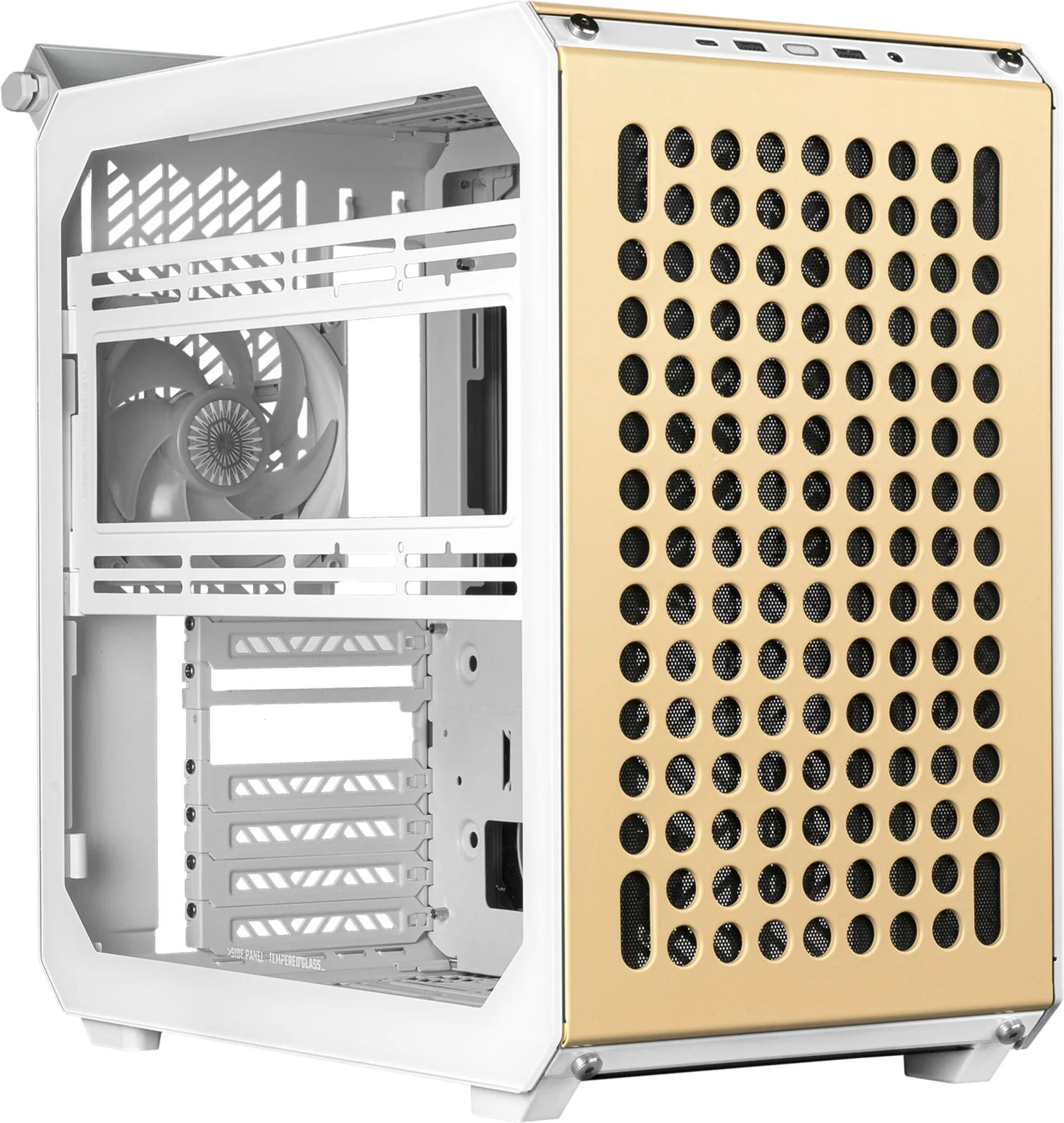 Imagen 11 de Gabinete Cooler Master Qube 500 Flatpack, Mid Tower USB3.2 USB-C Macaron Edition
