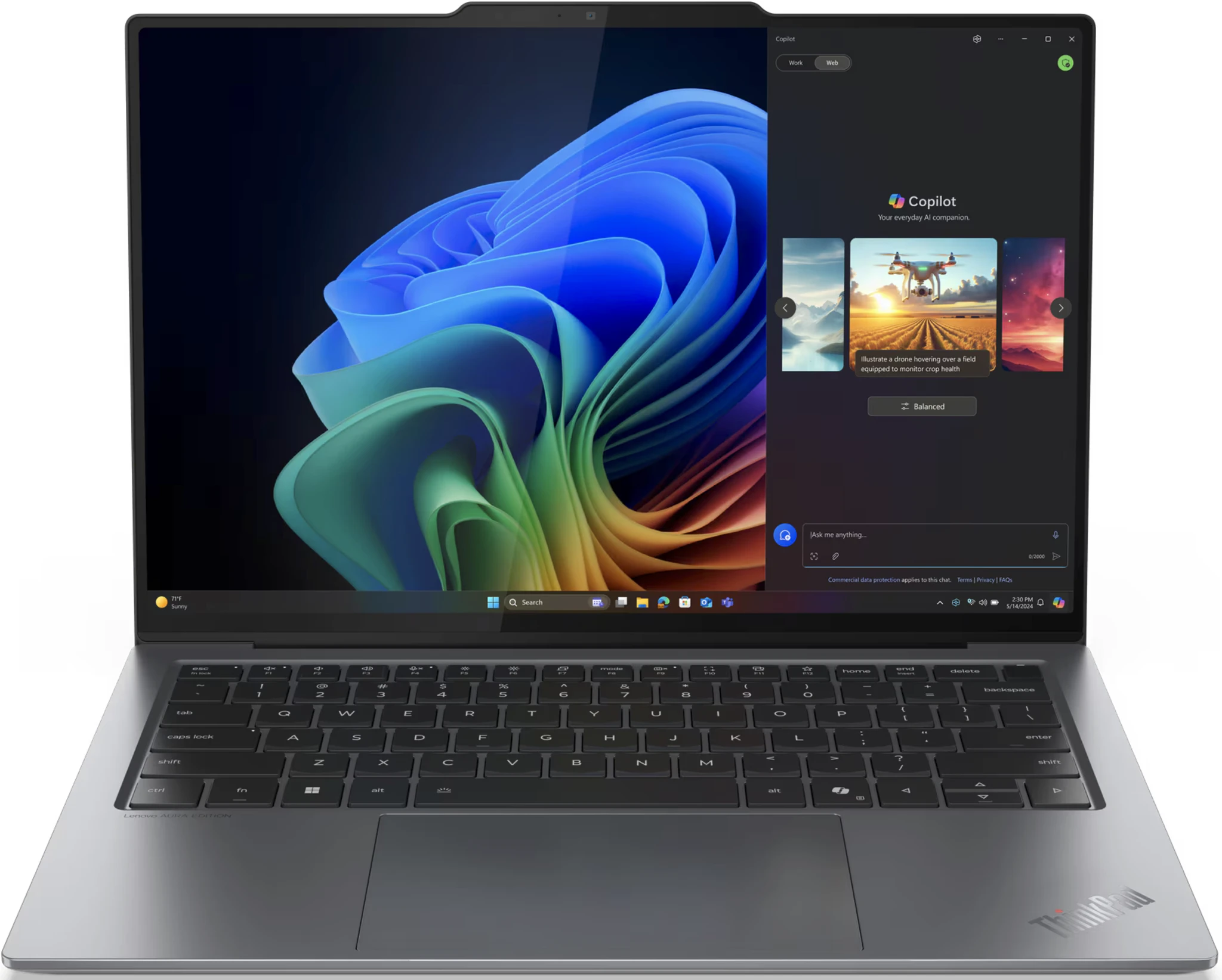 Imagen 0 de Notebook Lenovo ThinkPad X9-15 G1 Ultra 7 258V 32GB 1TB 15.3" OLED W11P