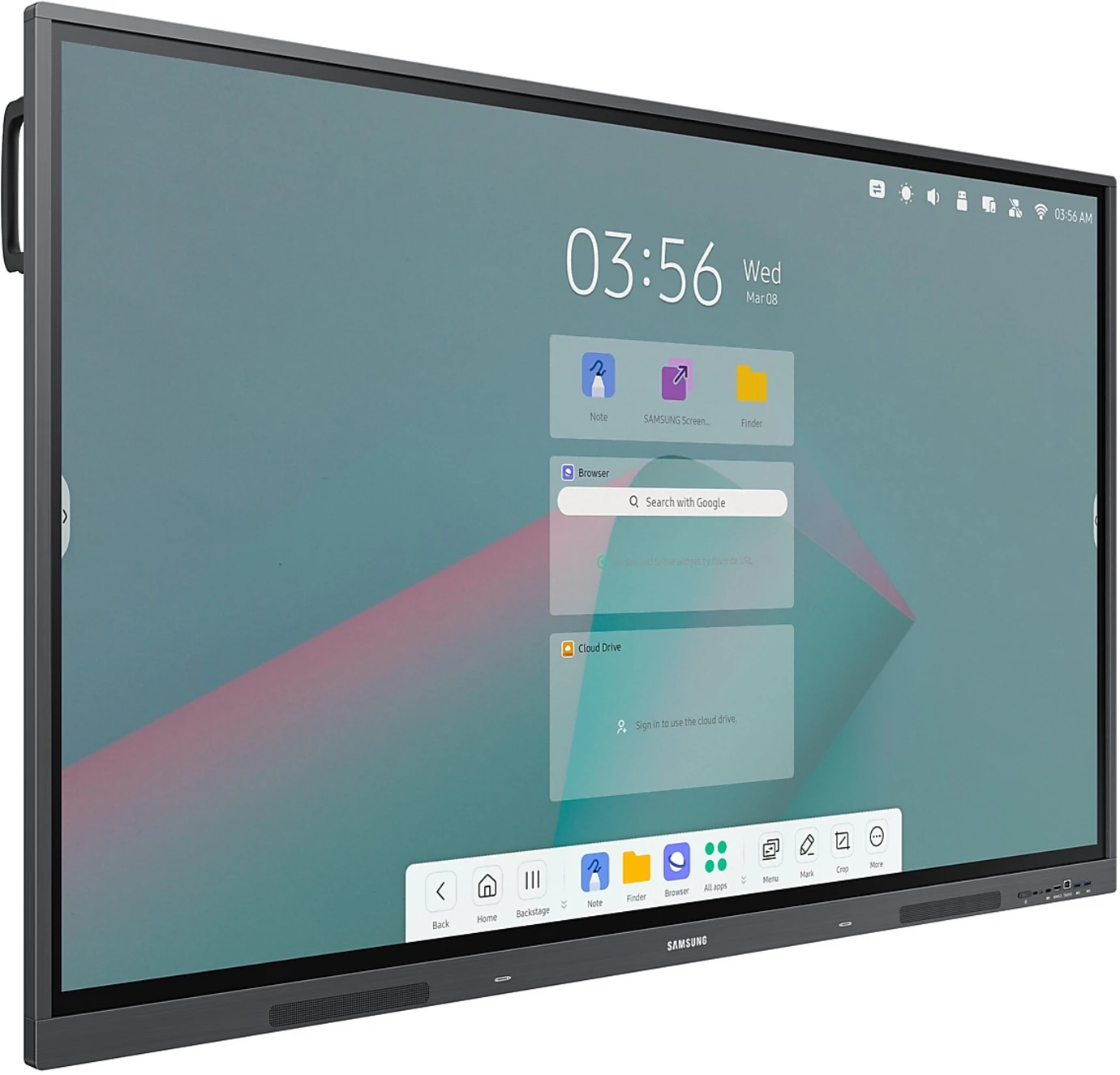 Imagen 5 de Pizarra Interactiva Samsung Flip Android 75" ADS 3840*2160 HDMI USB RJ45 BT WIFI