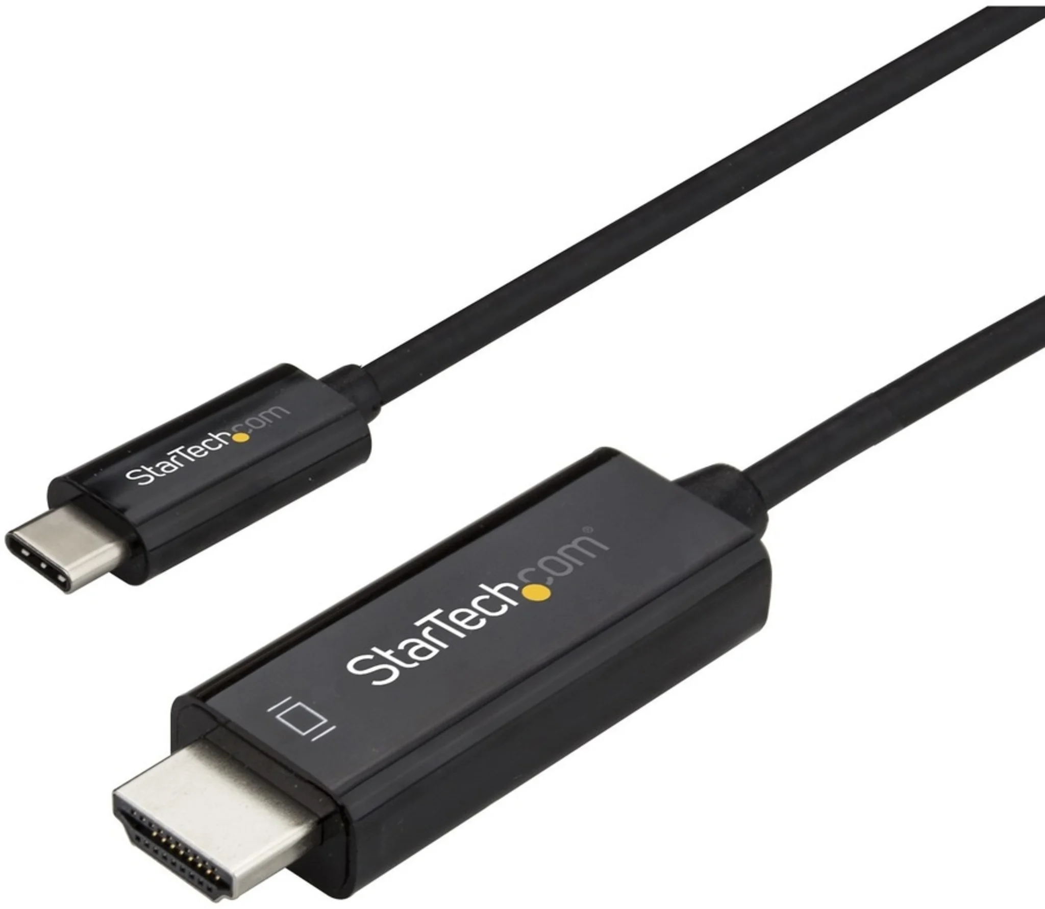 Imagen 0 de Cable StarTech Adaptador USB-C Macho a HDMI Mach, 4K 60Hz largo 1mt color Negro