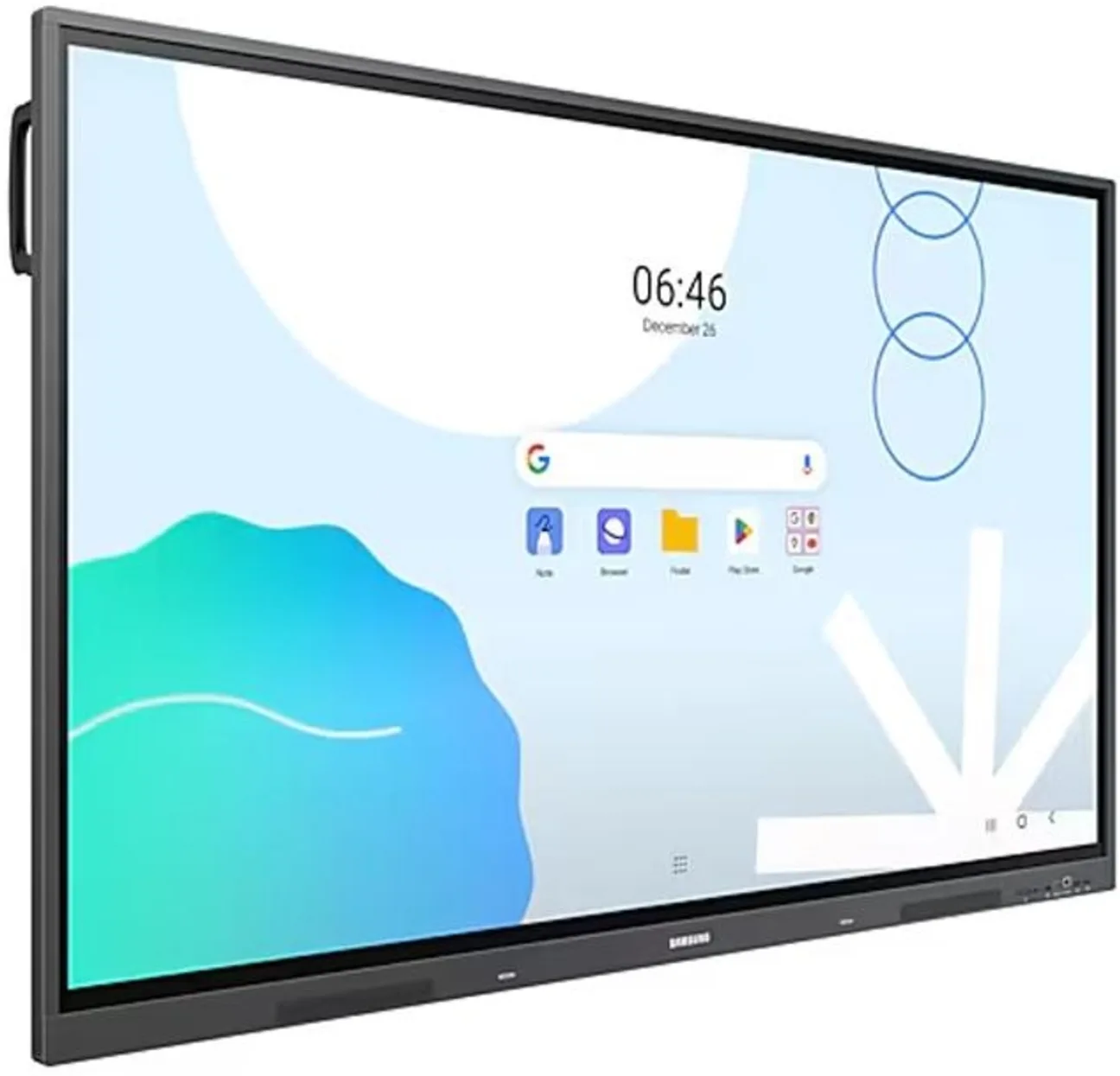 Imagen 1 de Pantalla Interactiva Samsung WAD 86" 24/7 UHD Pizarra IPS WiFi BT LAN Android 