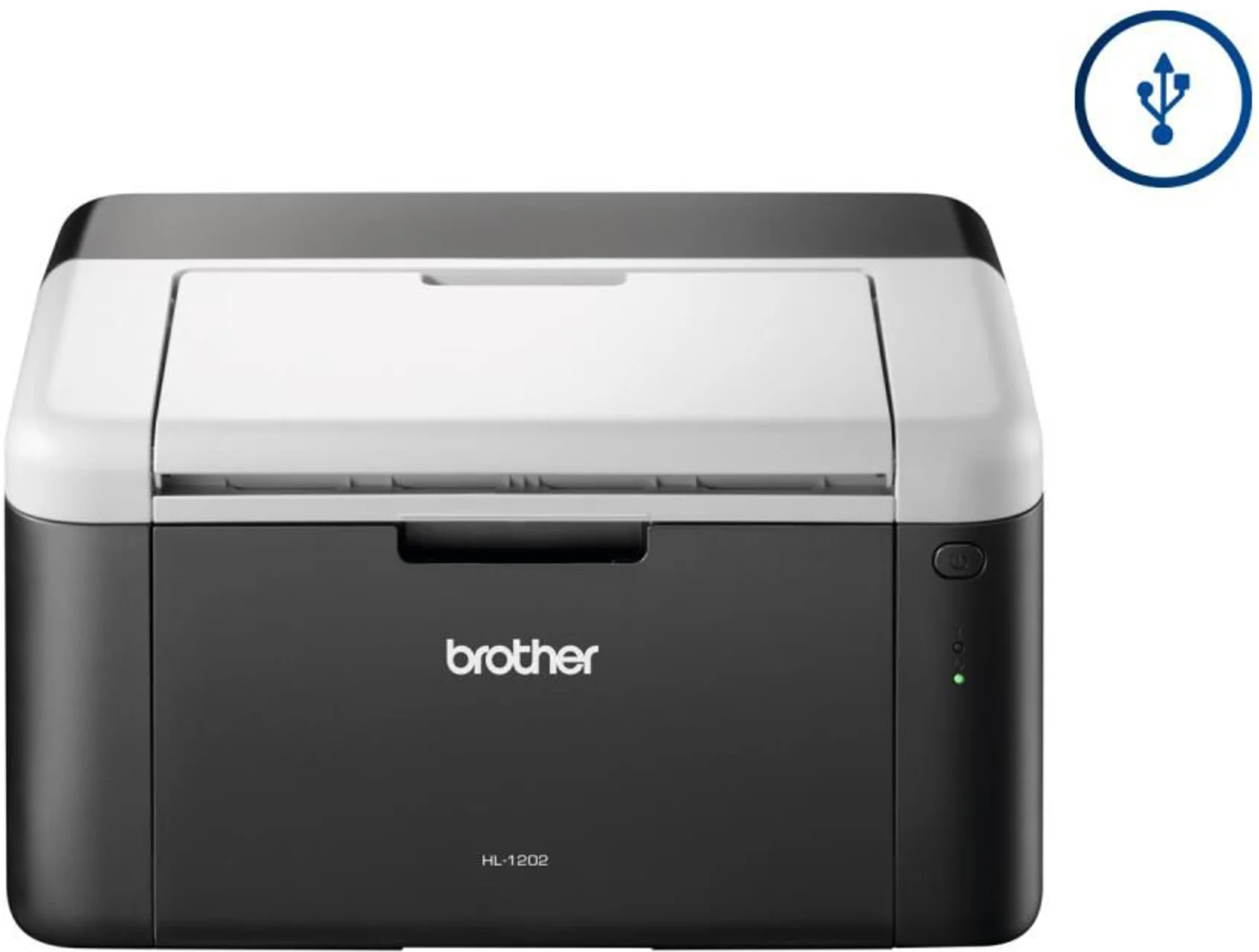 Imagen 0 de Impresora Brother HL-1202 Laser Monocromática 2400*600dpi 21ppm USB 2.0
