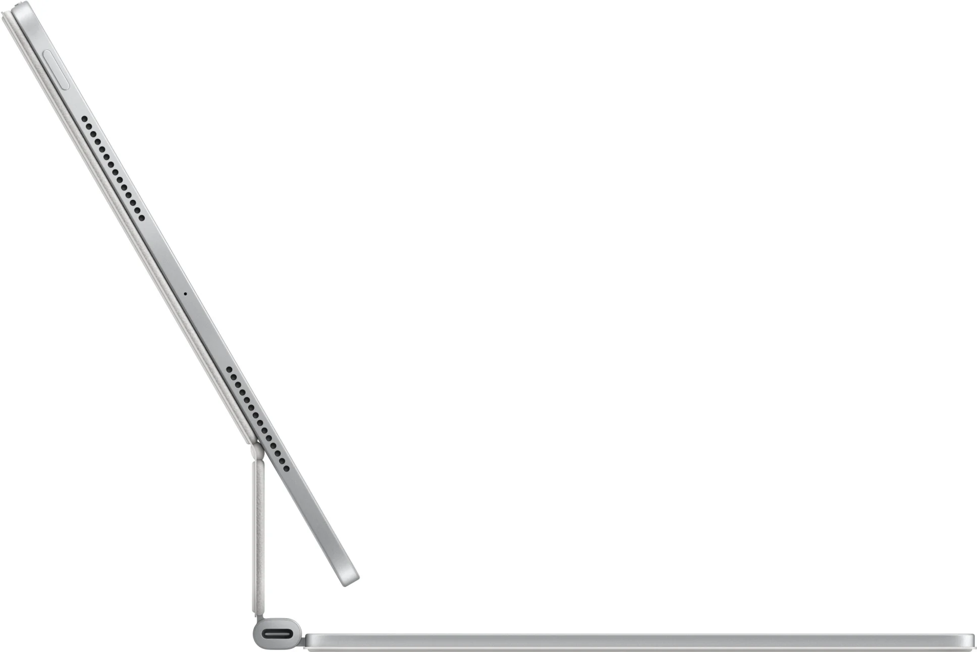 Imagen 3 de Magic Keyboard para iPad Pro 11 M4 Latinoamericano Blanco