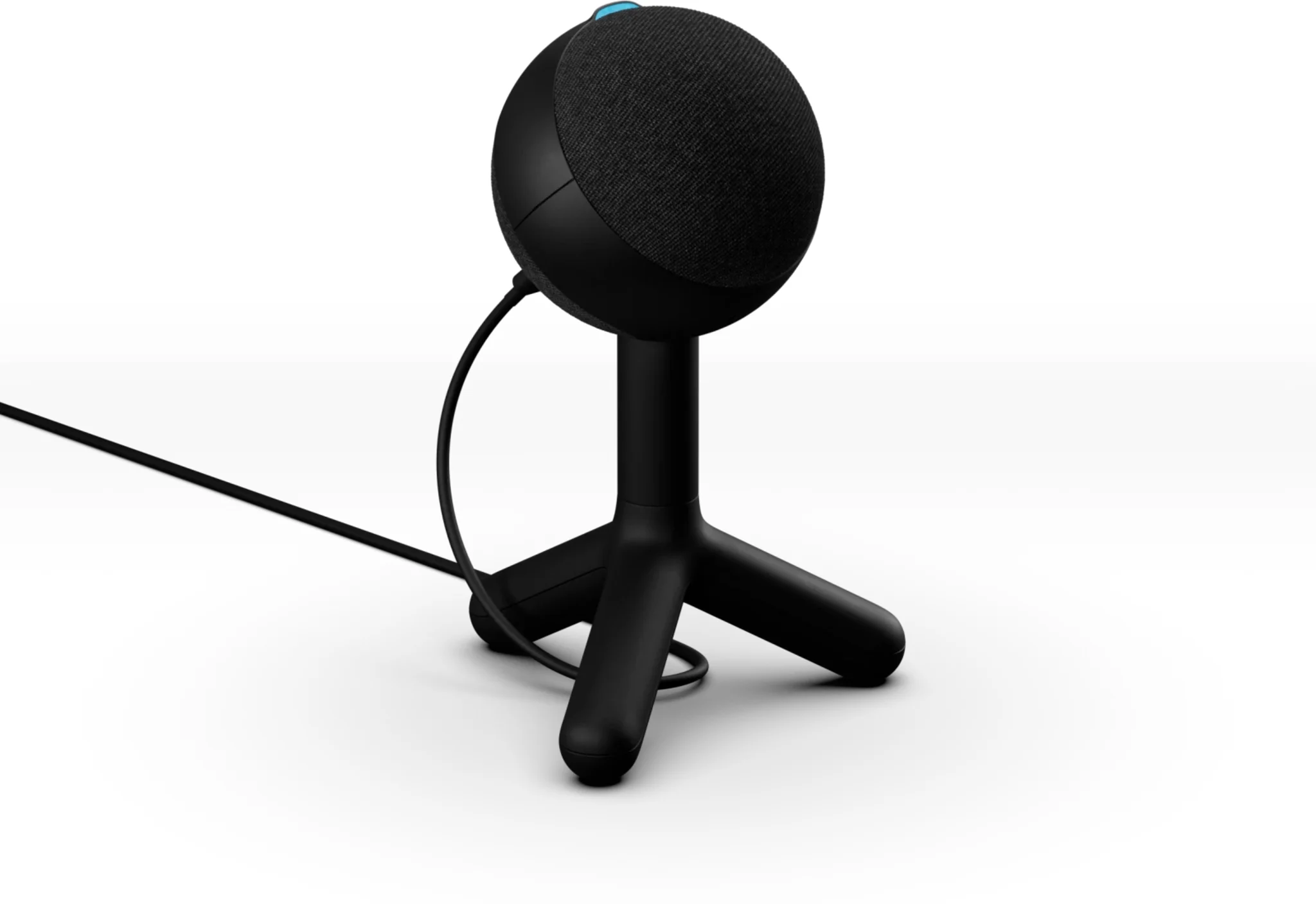 Imagen 2 de Micrófono Gamer Alámbrico Logitech YETI ORB, USB-C a USB-A Color Negro