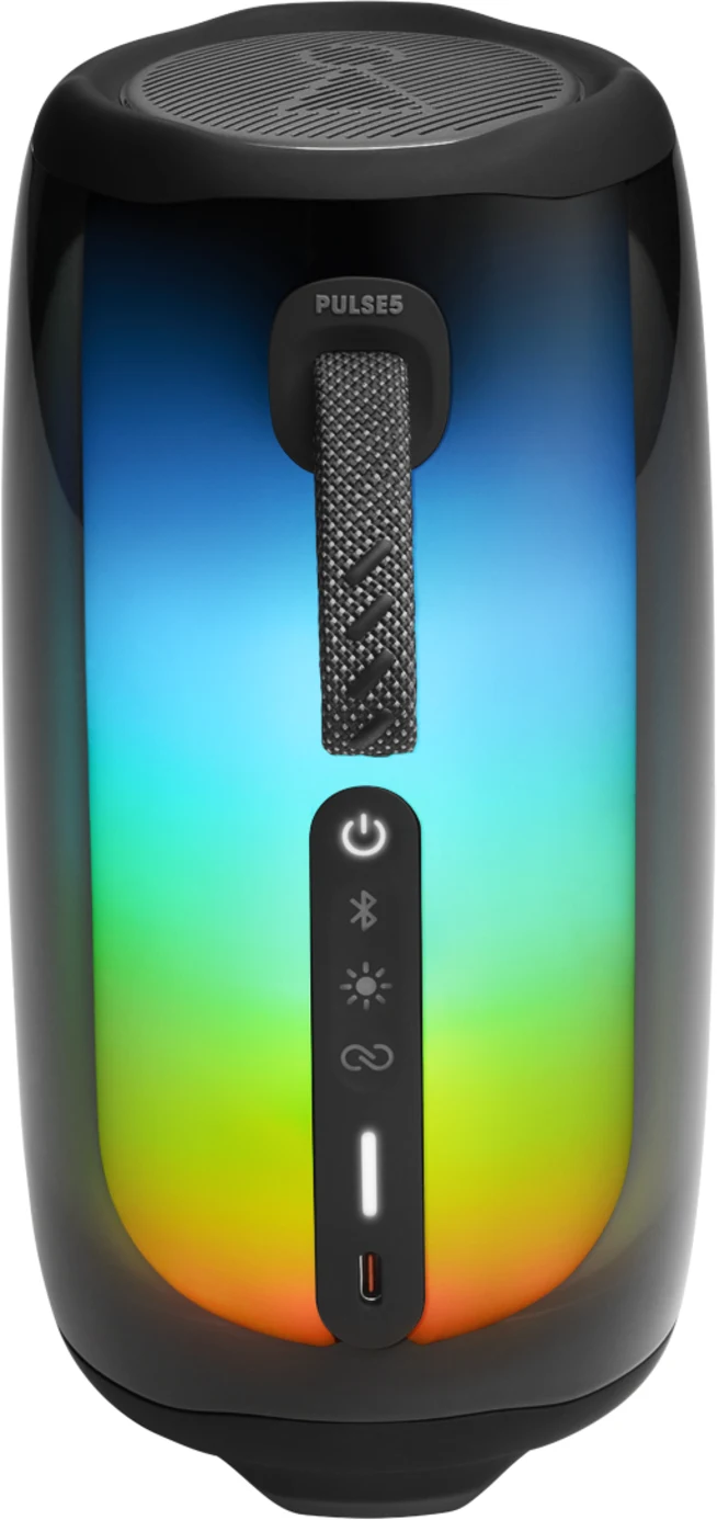Imagen 2 de Parlante Inalámbrico JBL Pulse 5, Bluetooth5.1IP67 Batería 12hrs Luces360° Negro