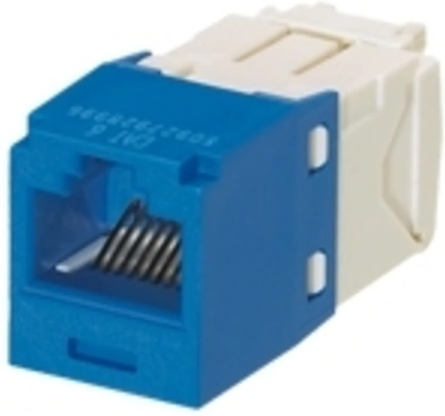 Imagen 0 de Mini-Com Module, Cat 6, UTP, 8 pos 8 wire, Universal, Blue, TG Style