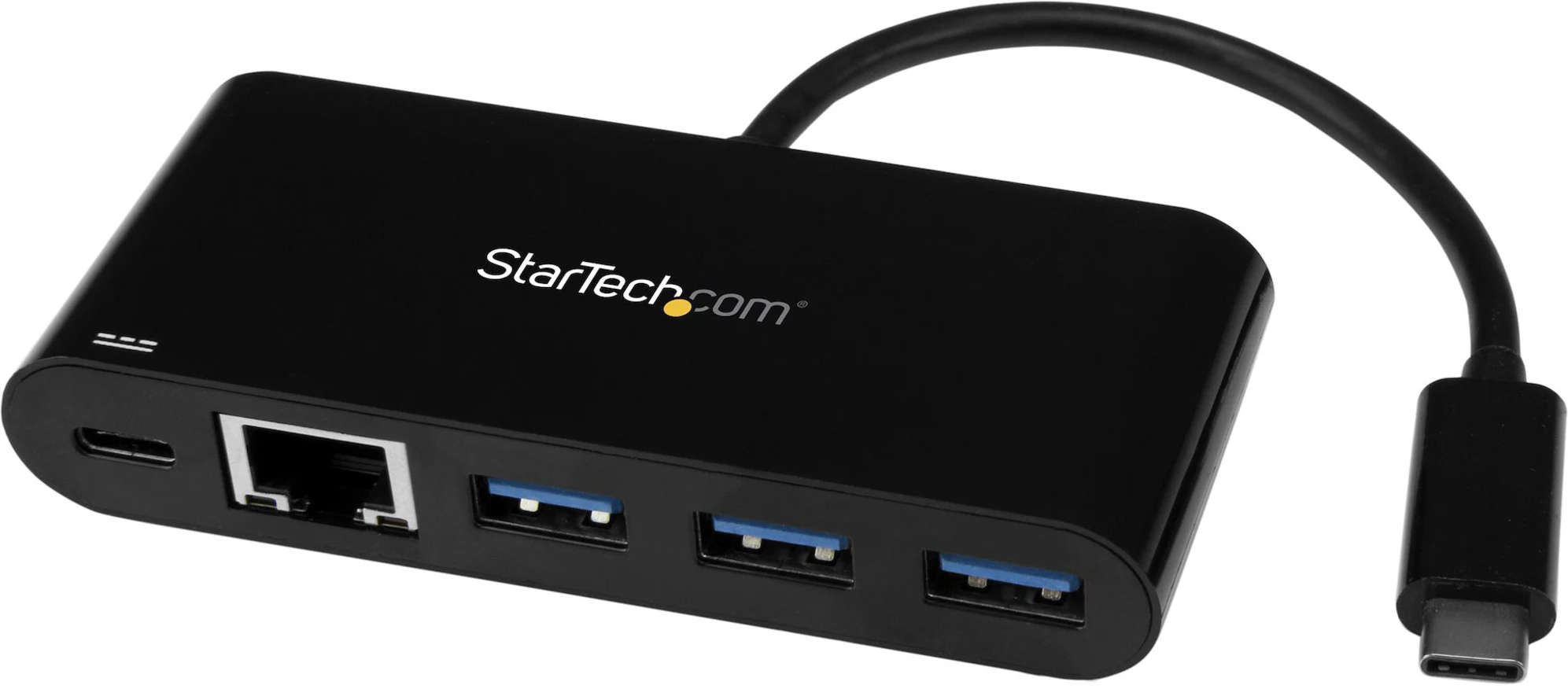 Imagen 0 de HUB Concentrador StarTech USB-C 3.0 a 3 Puertos USB-A con Ethernet Gigabit